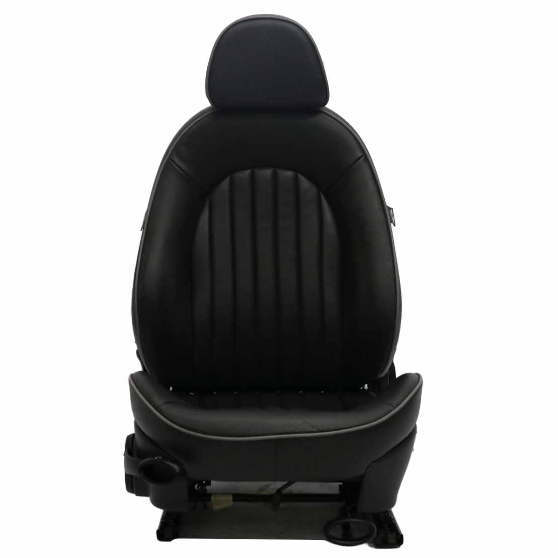 Front Seat Mini R50 R53 Heated Right O/S Leather English Panther Black Park Lane