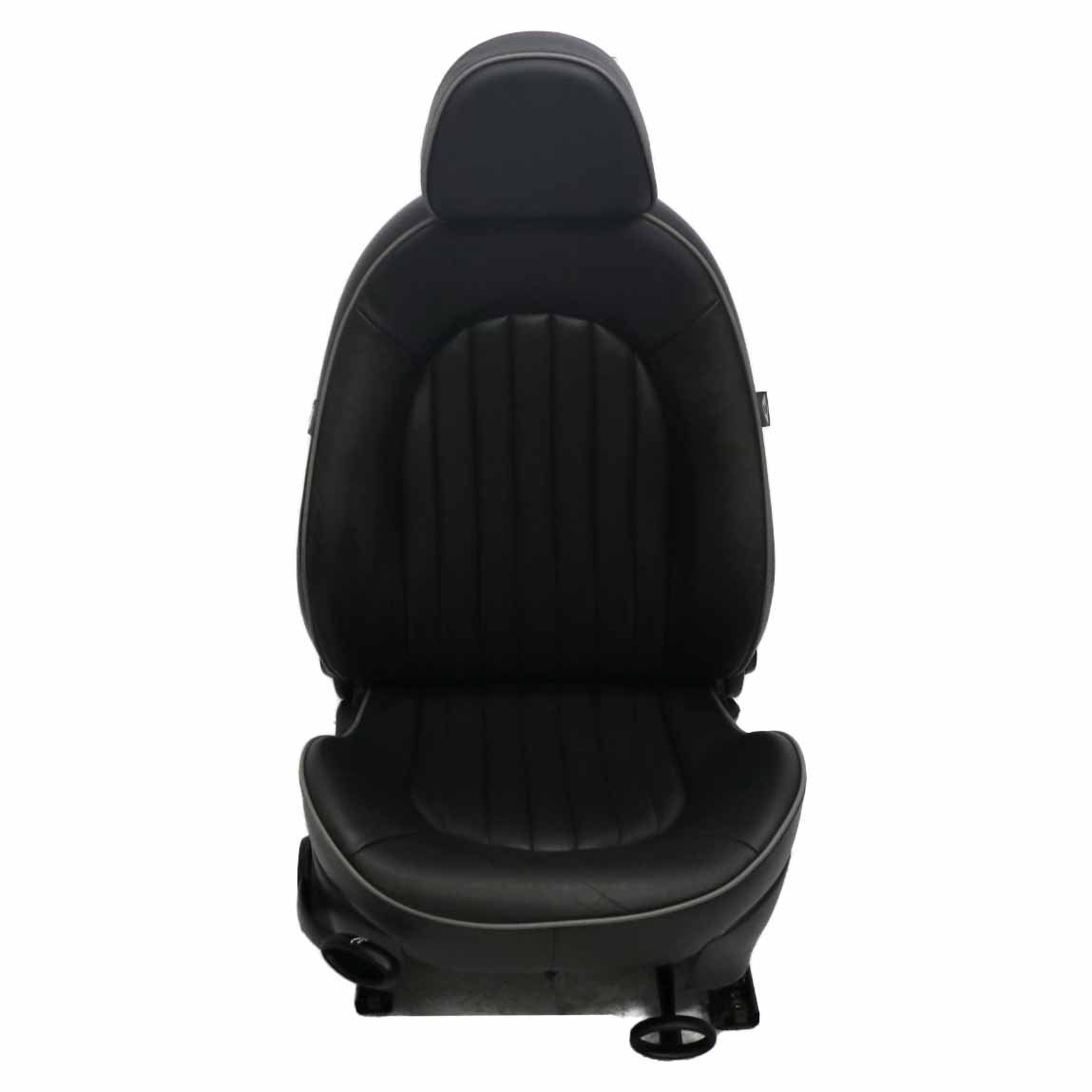 Front Seat Mini R50 R53 Heated Right O/S Leather English Panther Black Park Lane