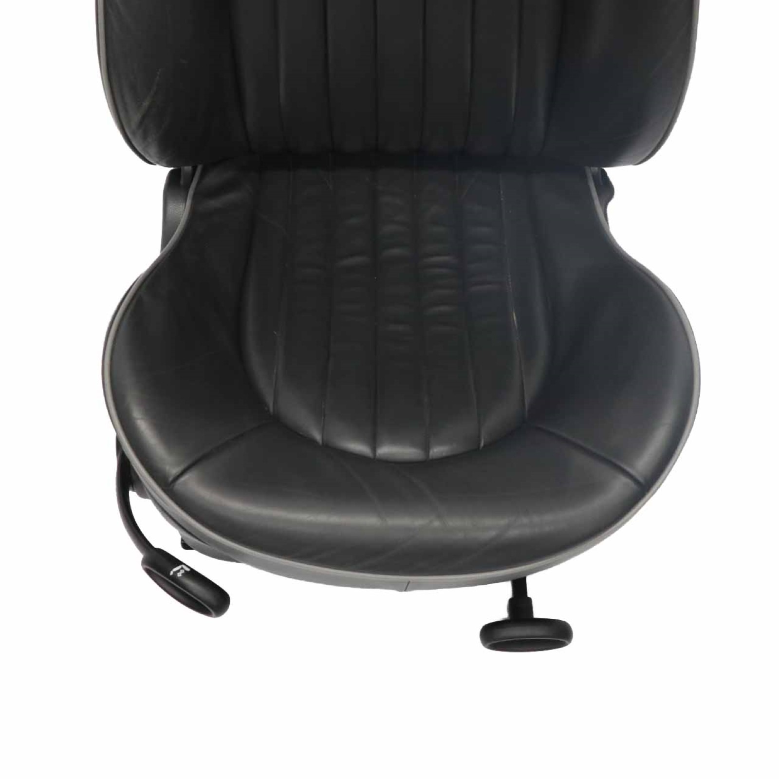 Front Seat Mini R50 R53 Right O/S Leather English Panther Black Park Lane