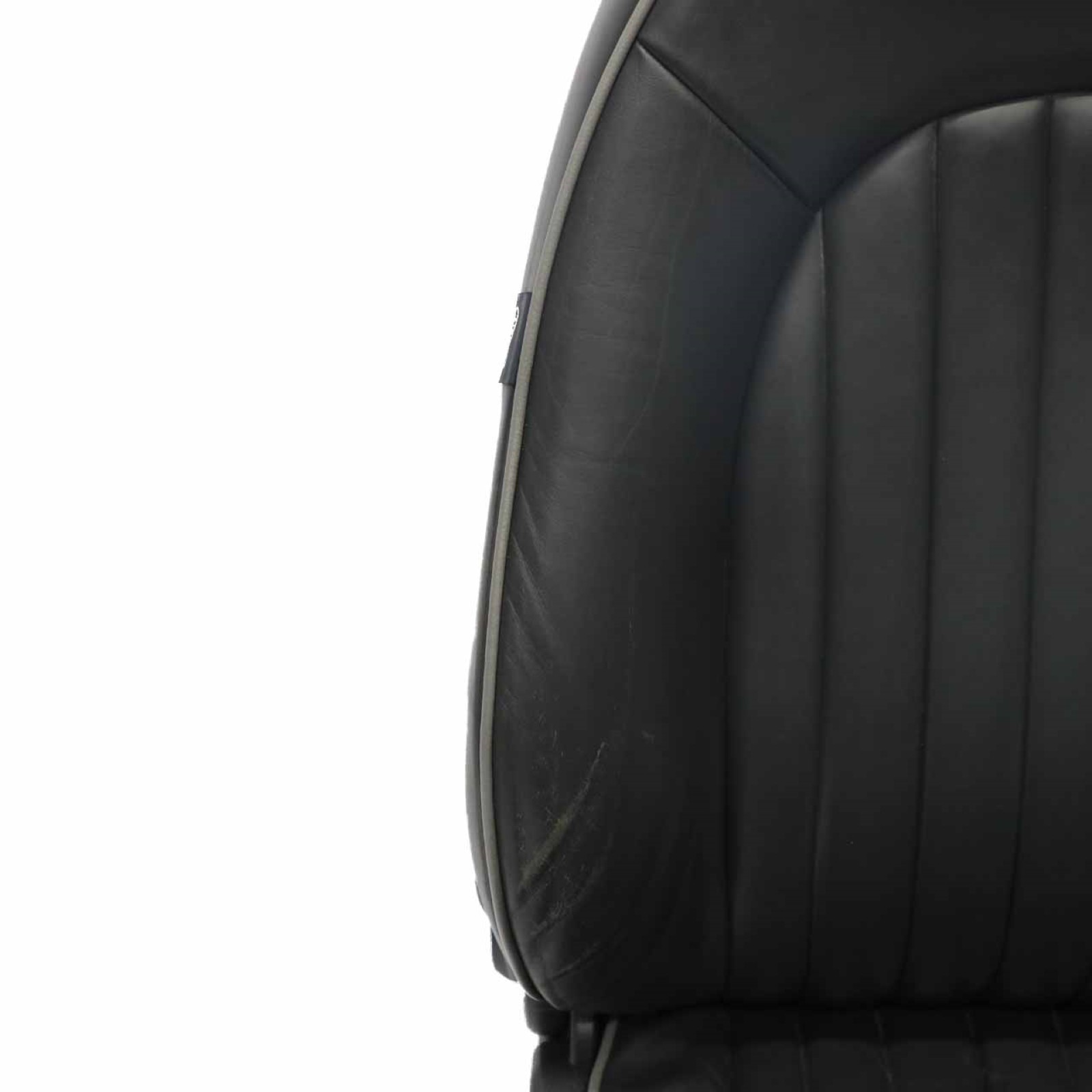 Front Seat Mini R50 R53 Right O/S Leather English Panther Black Park Lane