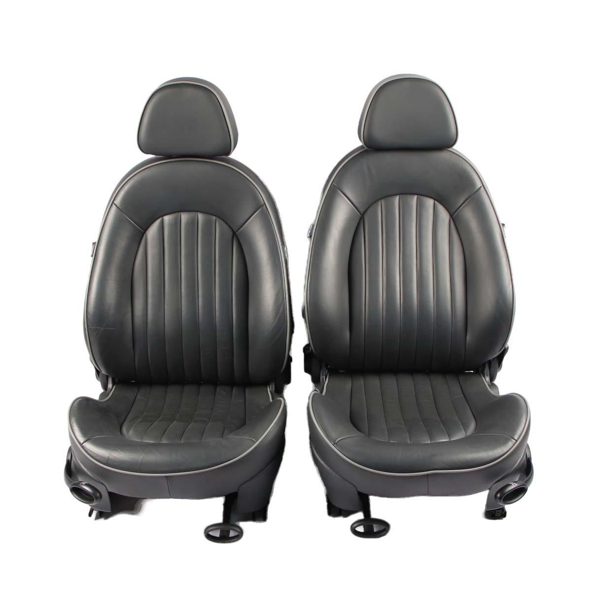 Seats Mini Cooper R50 Leather English Park Lane Panther Black Front Rear Seat