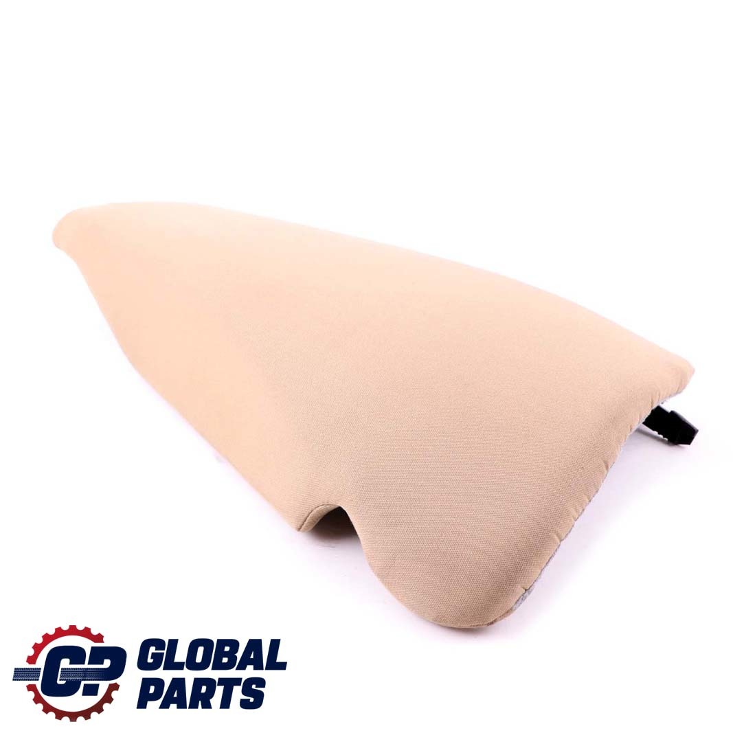 BMW 3 E91 Touring Rear Seat Left N/S Side Finisher Cloth Fabric Beige