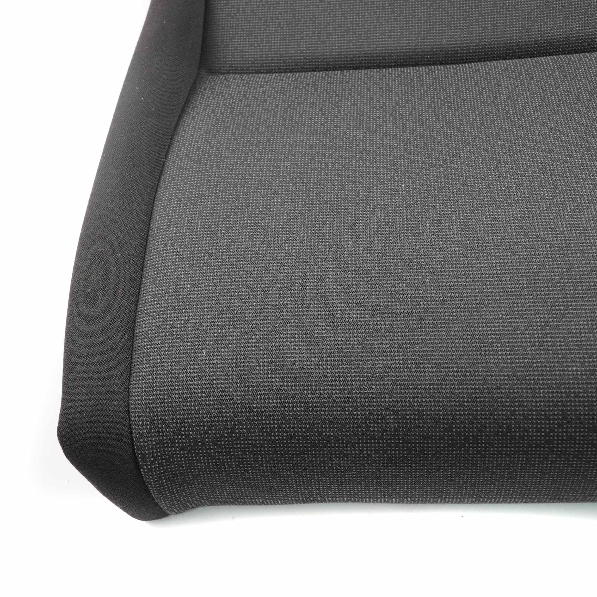 BMW 3 Series E92 Cloth Fabric Black Anthracite Rear Seat Cover Couch Left N/S