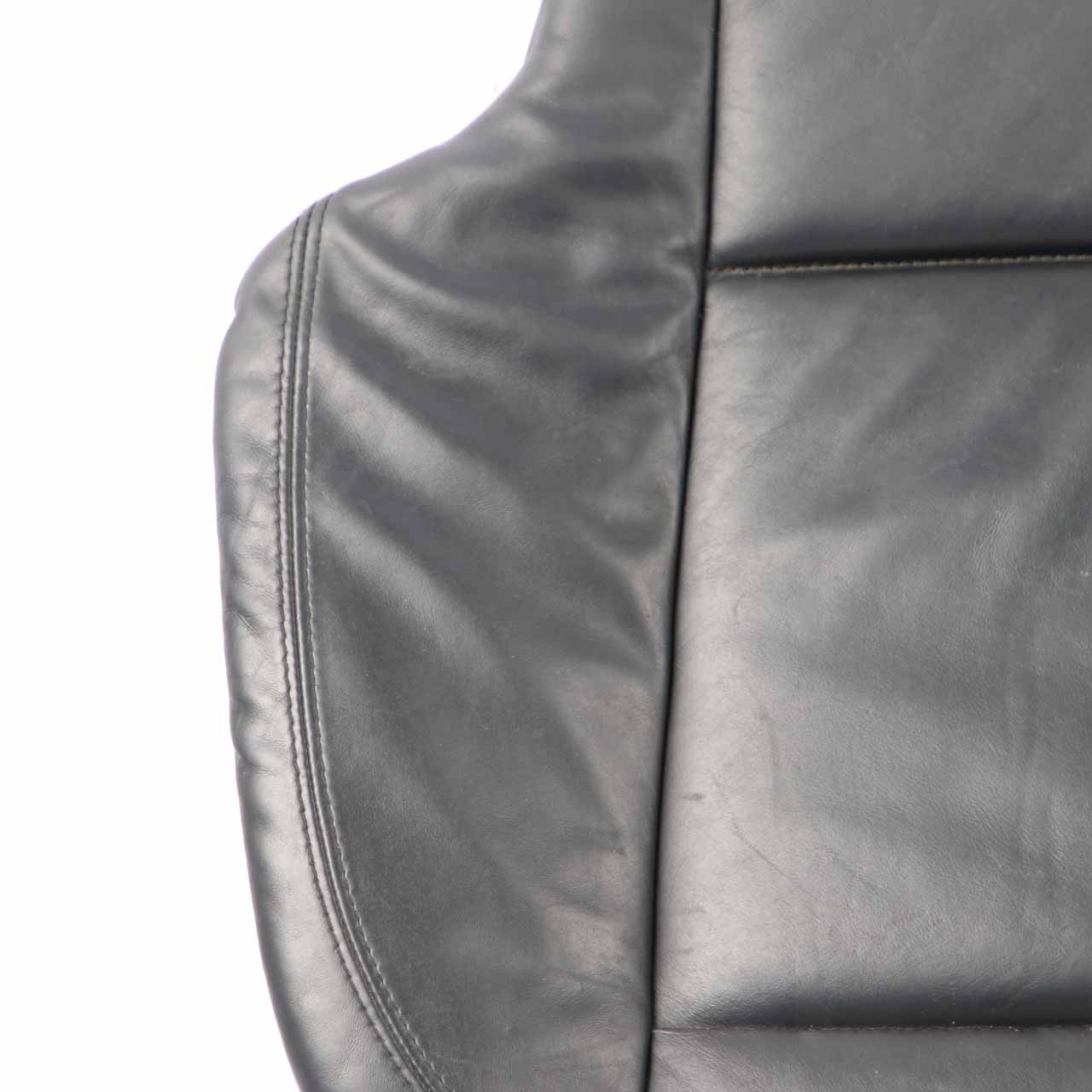 BMW X5 E70 Rear Seat Bench Couch Base Sofa Covering Leather Nappa Black