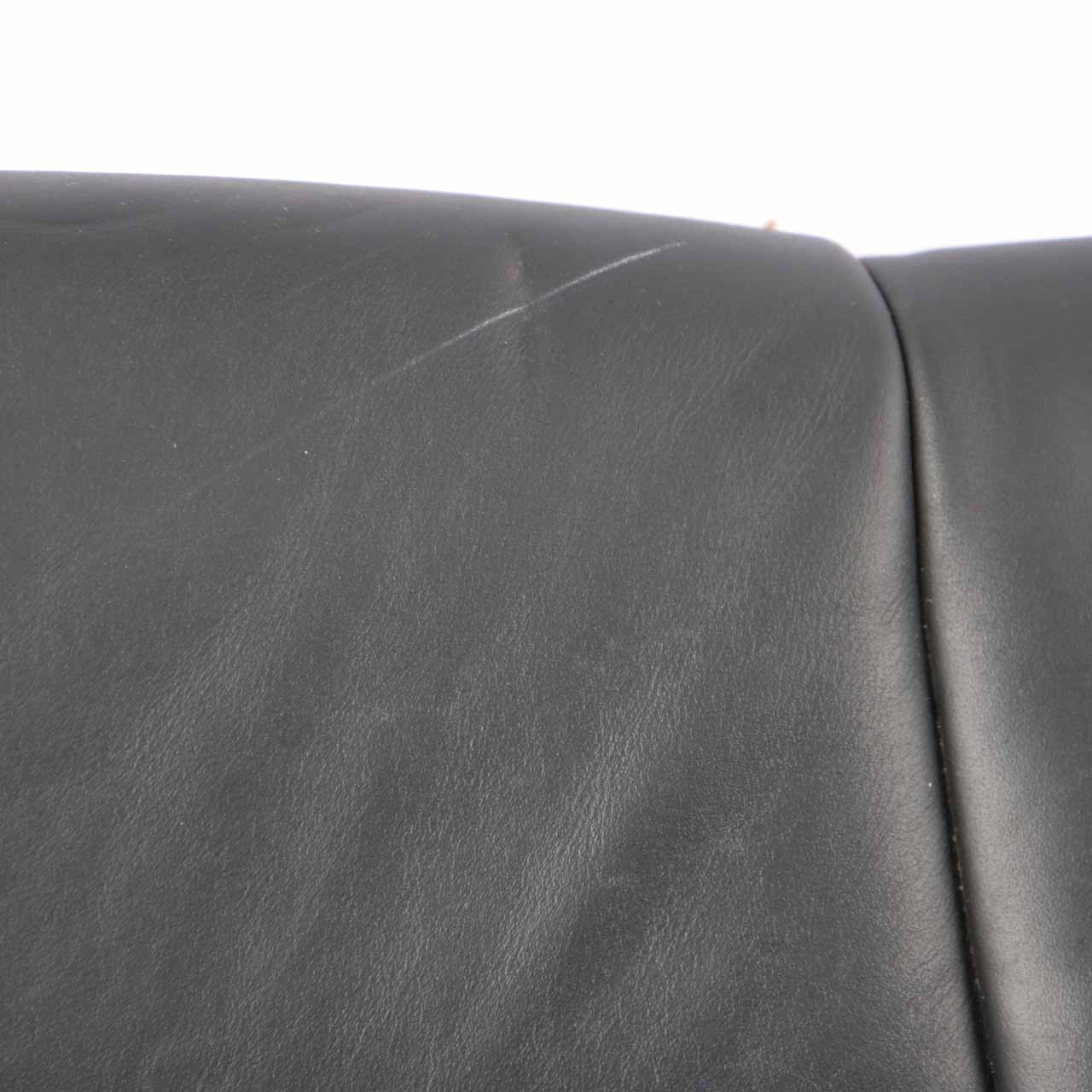 BMW X5 E70 Rear Seat Bench Couch Base Sofa Covering Leather Nappa Black