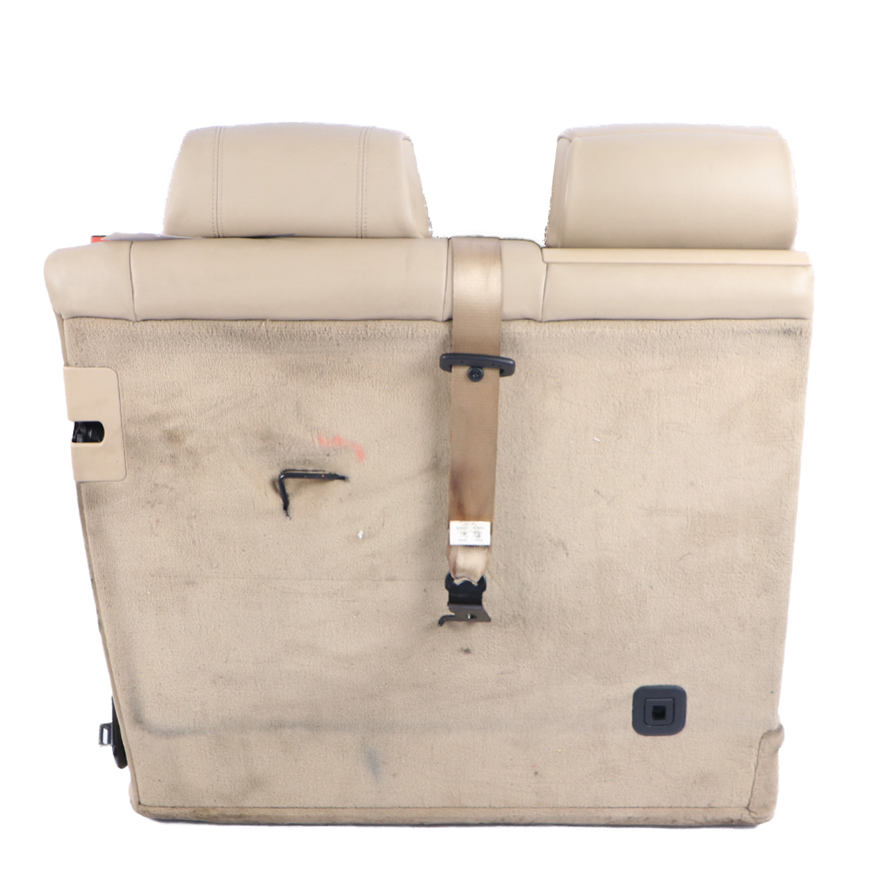 BMW X5 E70 Seat Backrest Rear Left N/S Armrest Back Seat Leather Nappa Beige