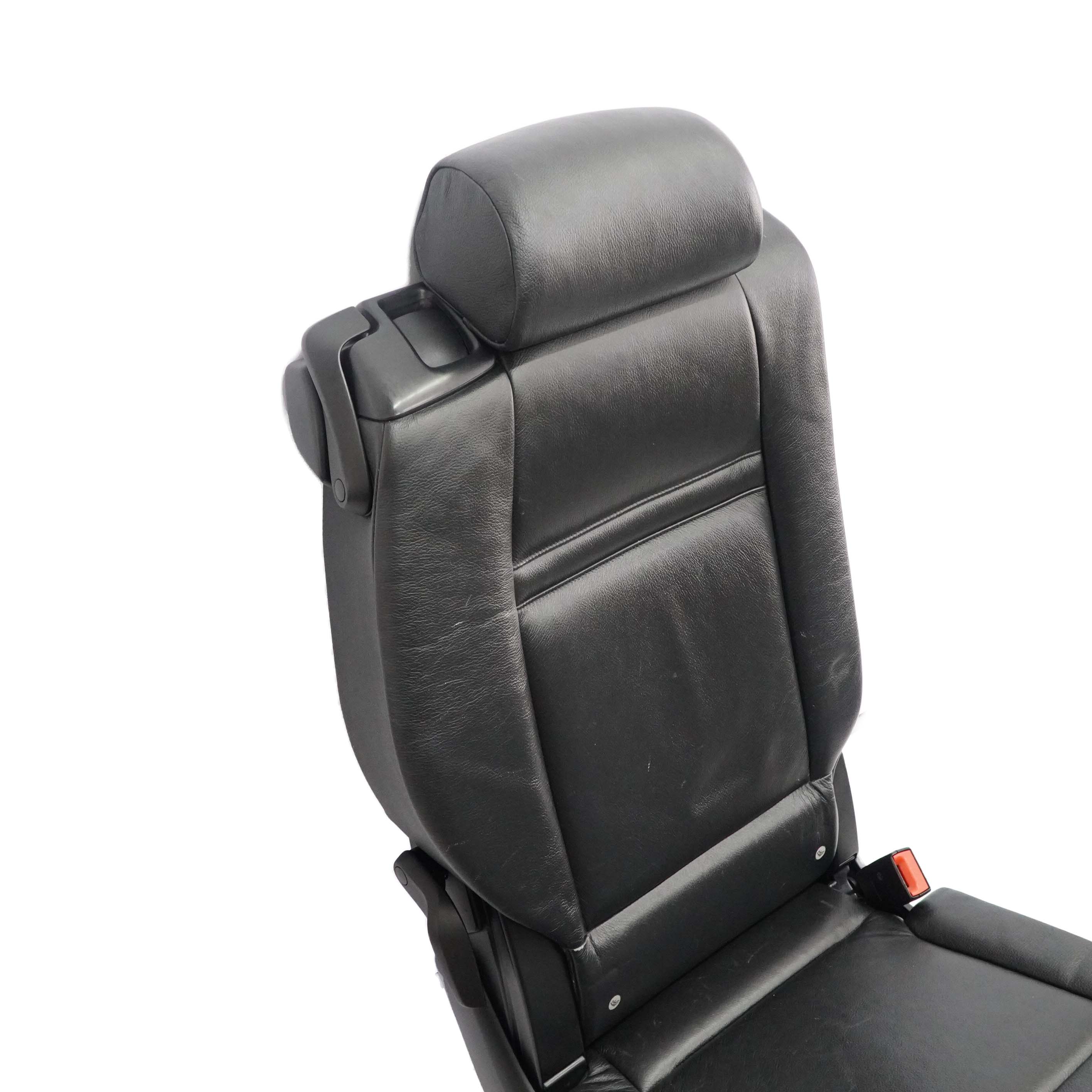 Rear Seat BMW X5 E70 Right O/S Heated Backrest Bench Black Leather For 7 Seats