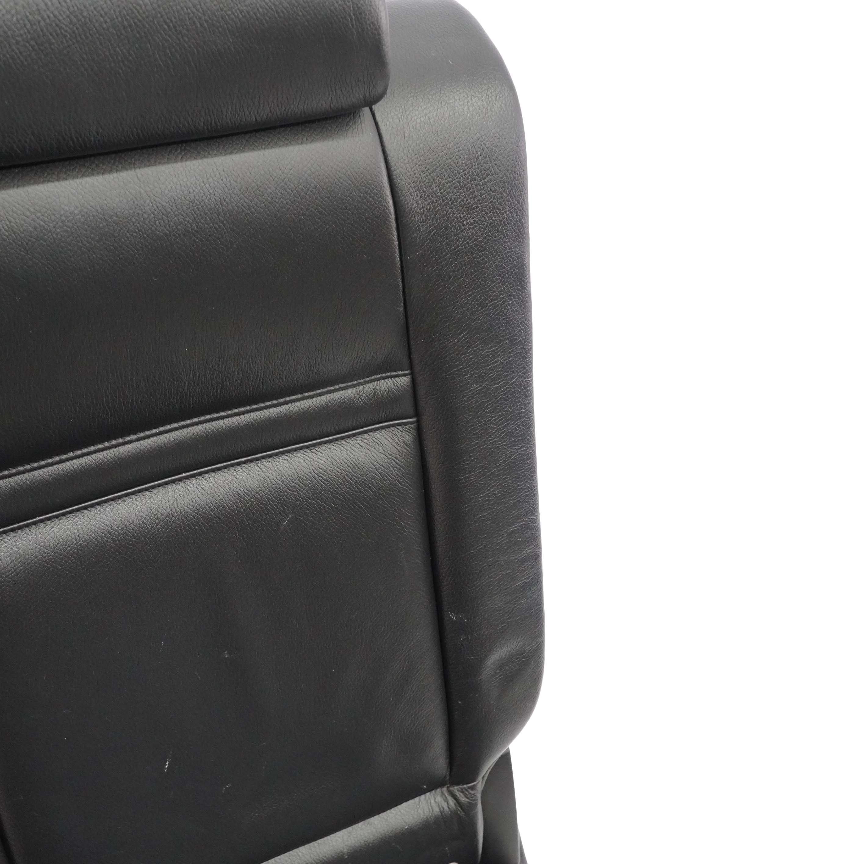 Rear Seat BMW X5 E70 Right O/S Heated Backrest Bench Black Leather For 7 Seats