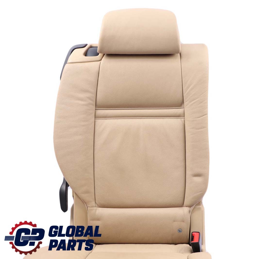 BMW X5 E70 Rear Seat Right O/S Backrest Beige Leather Nevada For 7 Seats