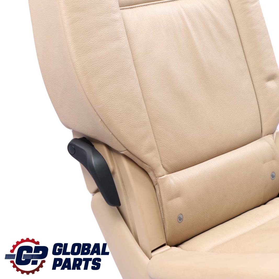 BMW X5 E70 Rear Seat Right O/S Backrest Beige Leather Nevada For 7 Seats