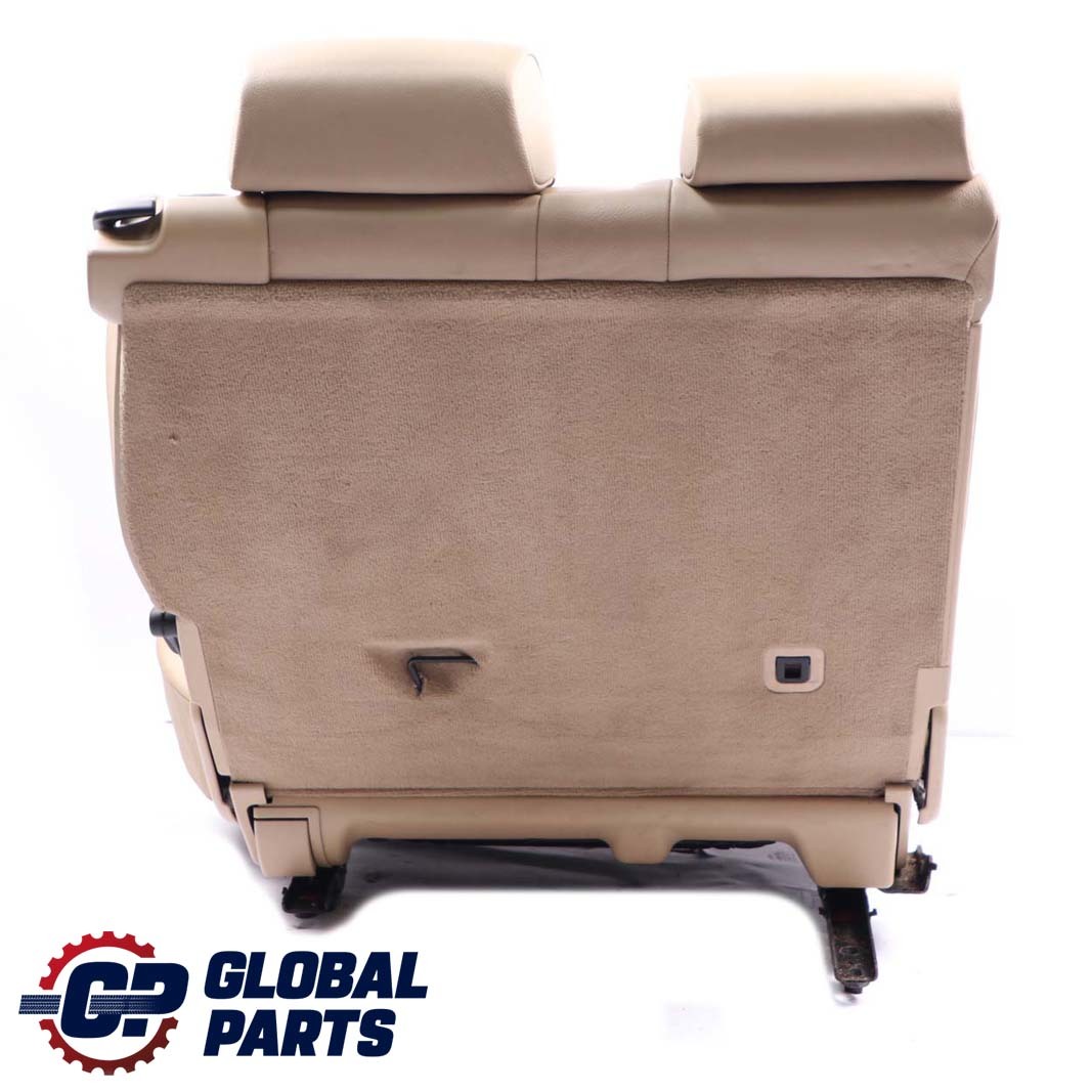 BMW X5 E70 Rear Seat Left N/S Backrest Bench Beige Leather Nevada For 7 Seats