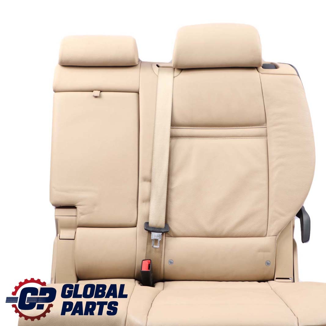 BMW X5 E70 Rear Seat Left N/S Backrest Bench Beige Leather Nevada For 7 Seats