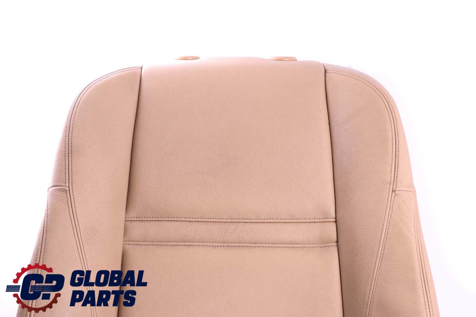 BMW E70 E71 Heated Sport Front Right O/S Seat Backrest Cover Beige Leather