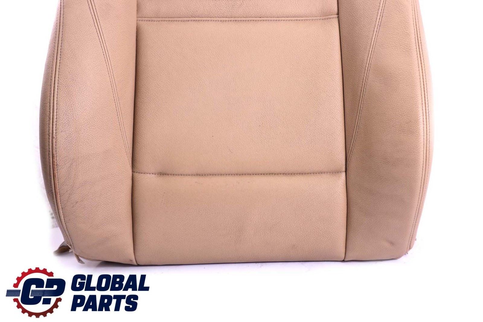 BMW E70 E71 Heated Sport Front Right O/S Seat Backrest Cover Beige Leather