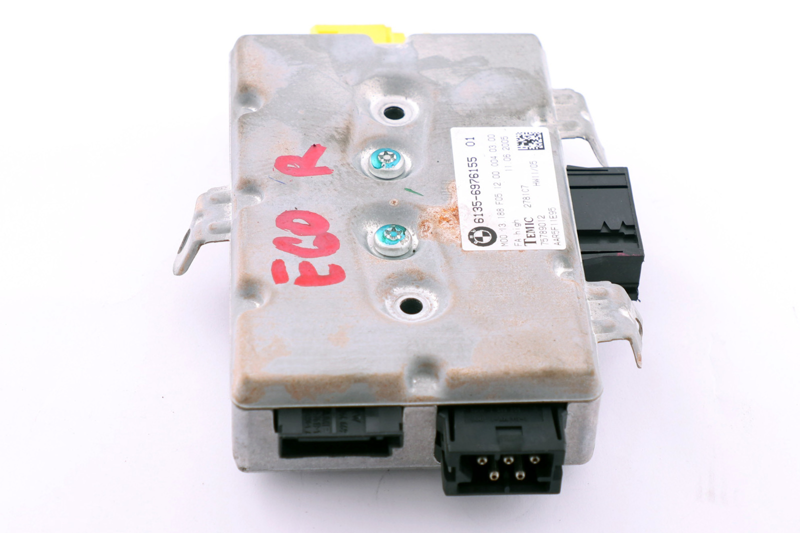 BMW 5 6 Series E60 E61 E63 Driver Side Door Airbag Control Unit Module 6976155