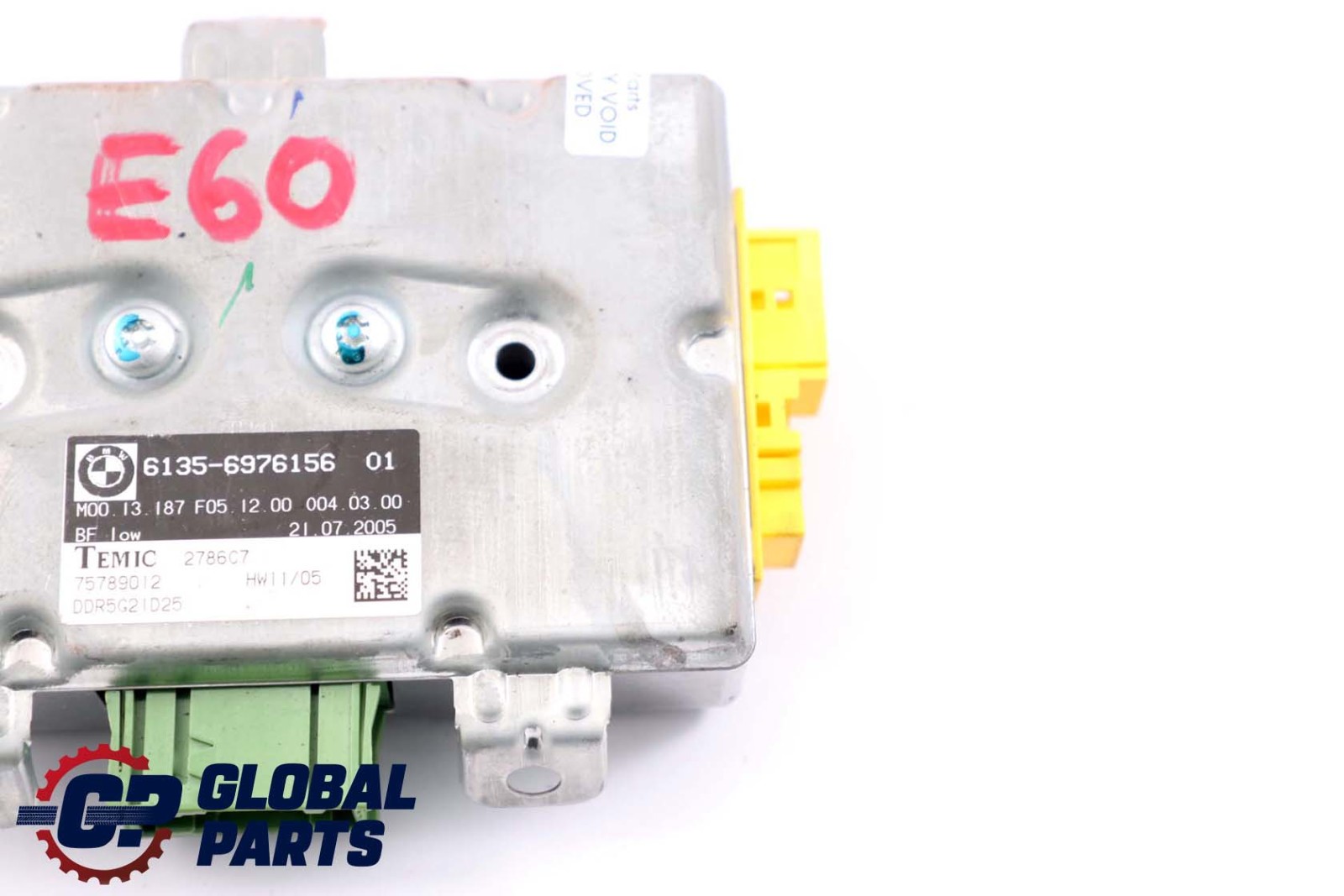 BMW 5 6 Series E60 E61 E63 Passenger Side Door Airbag Control Module 6976156