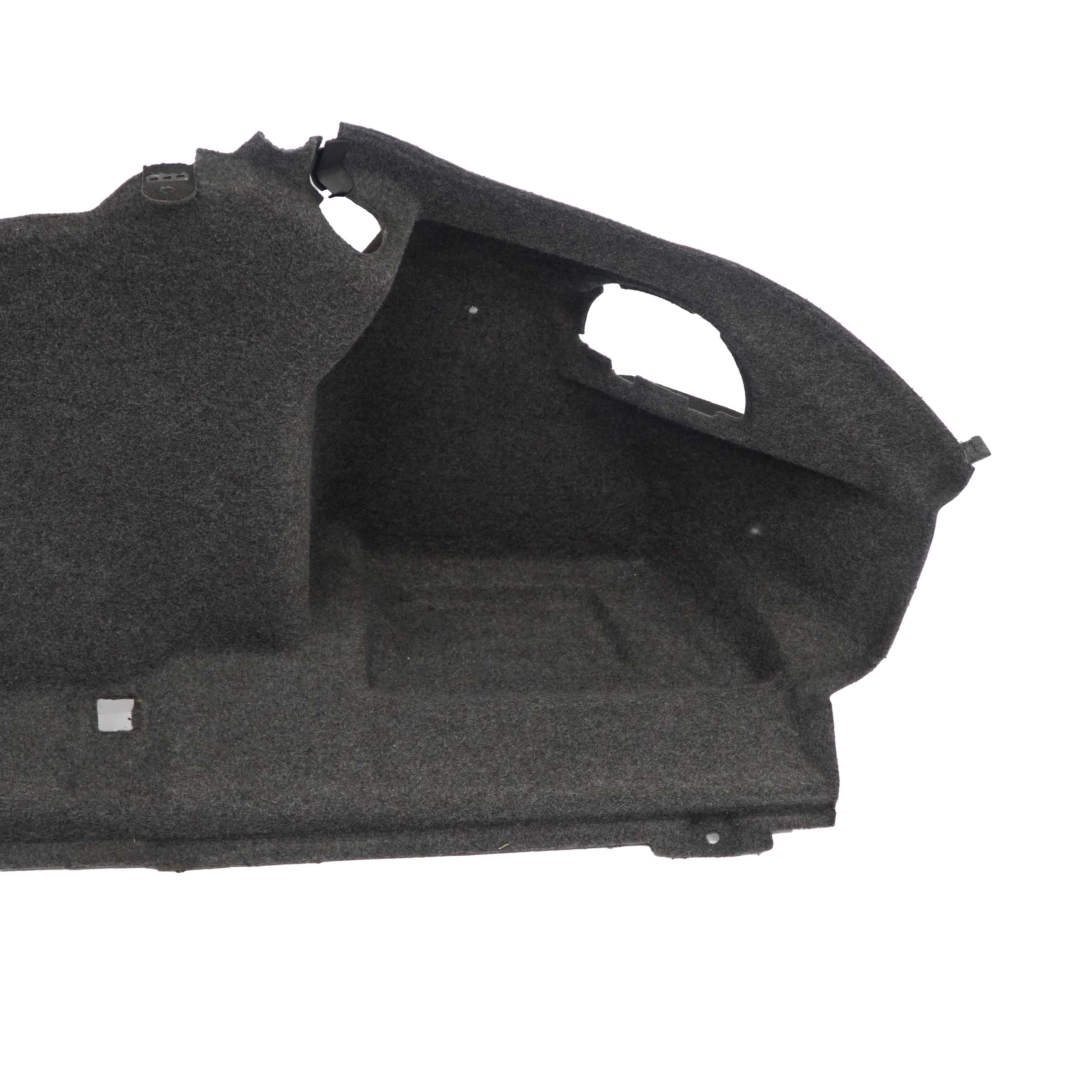 BMW 6 E63 Coupe Boot Trunk Right O/S Trim Cover Panel Anthracite Melange