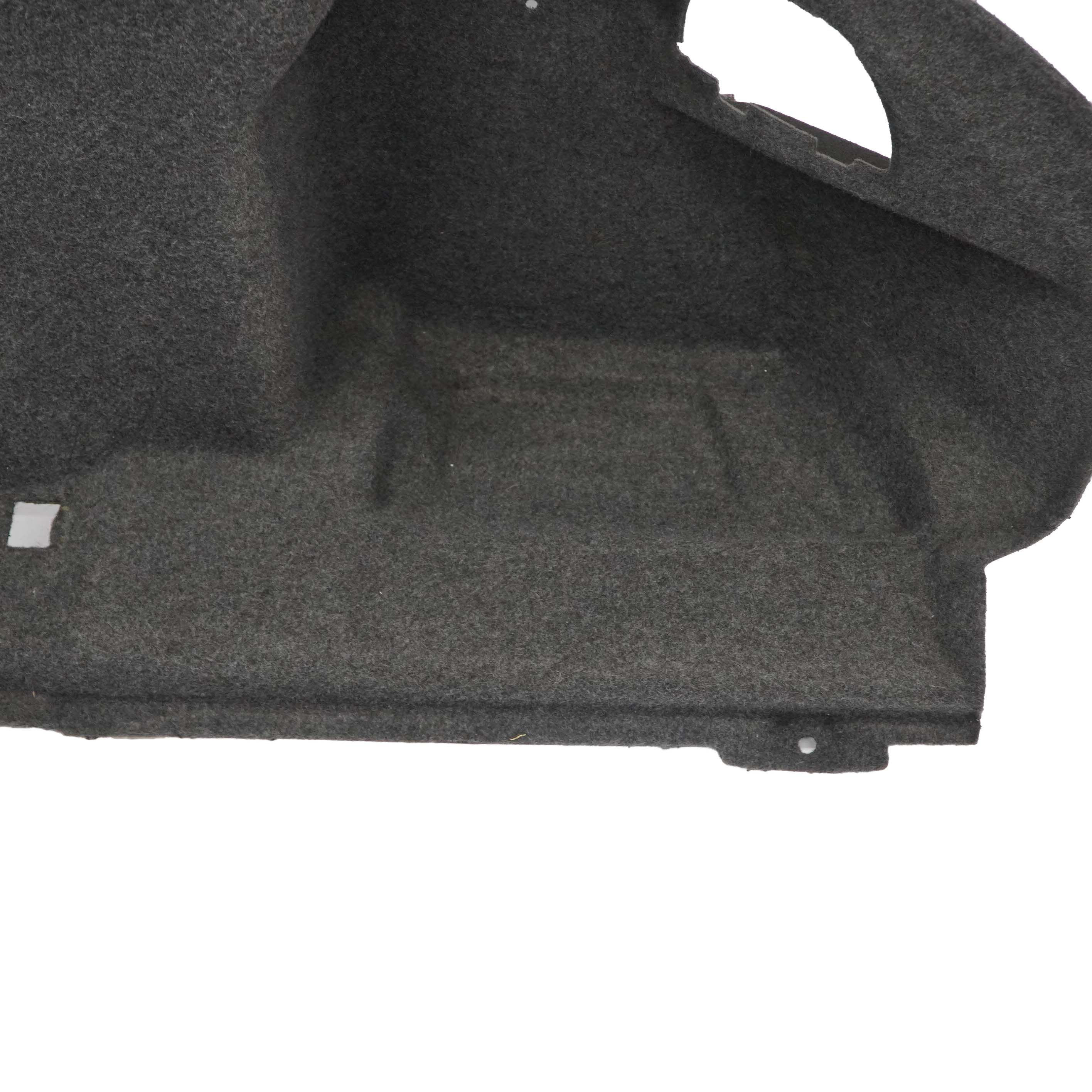 BMW 6 E63 Coupe Boot Trunk Right O/S Trim Cover Panel Anthracite Melange