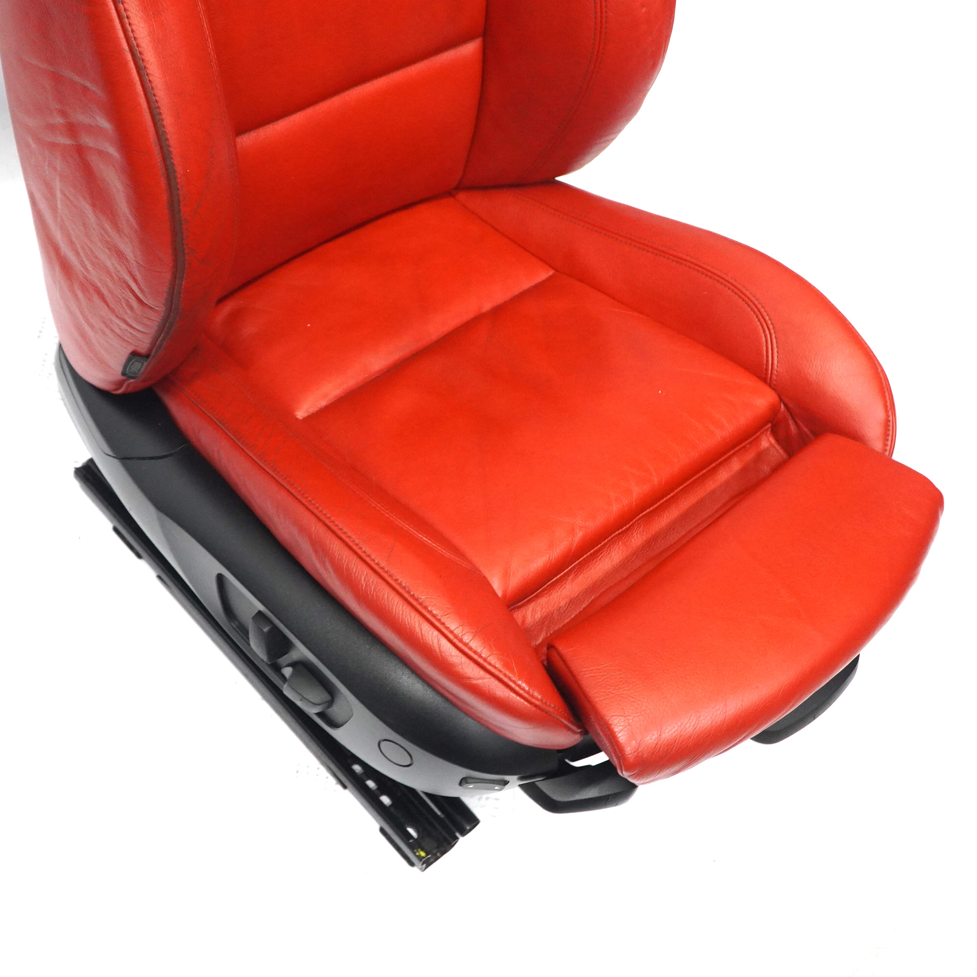 Front Seat BMW E92 M Sport Heated Right O/S Leather Dakota Korall-Red Electric