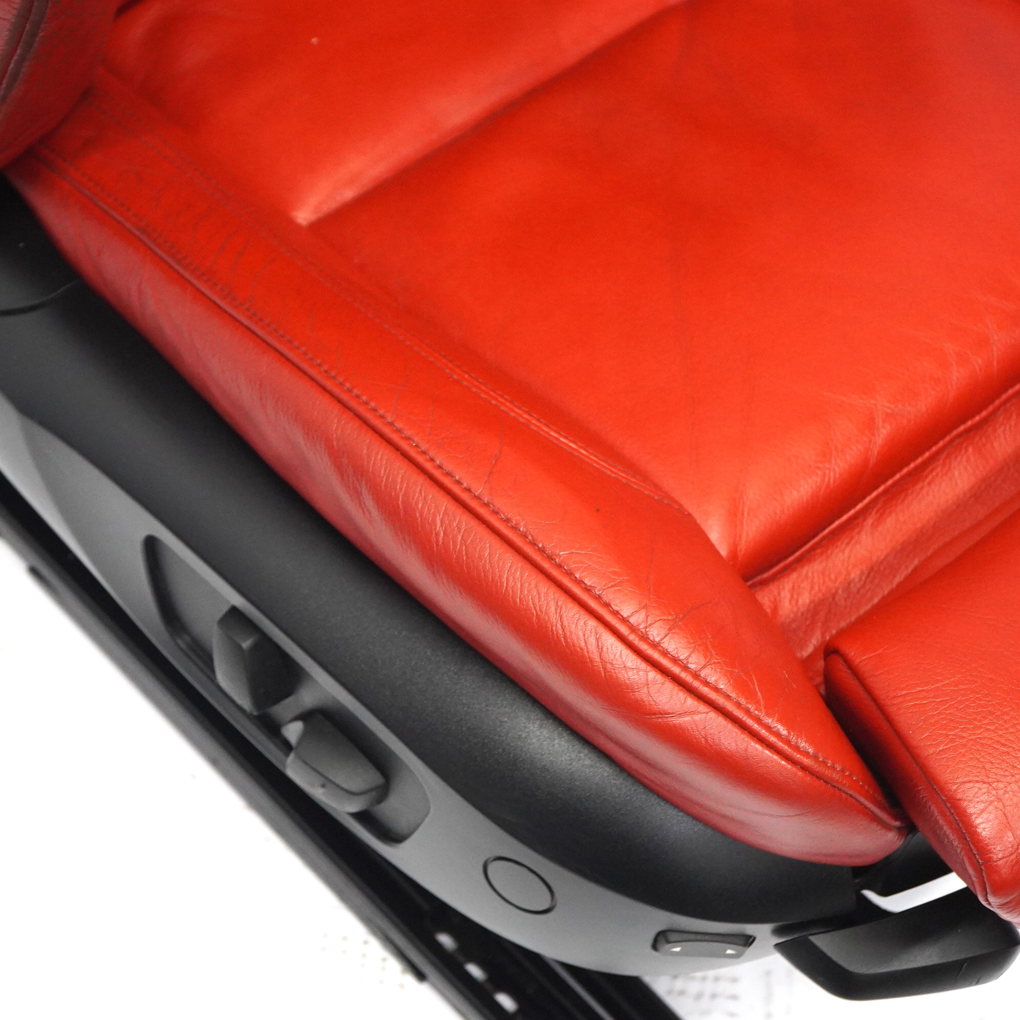 Front Seat BMW E92 M Sport Heated Right O/S Leather Dakota Korall-Red Electric