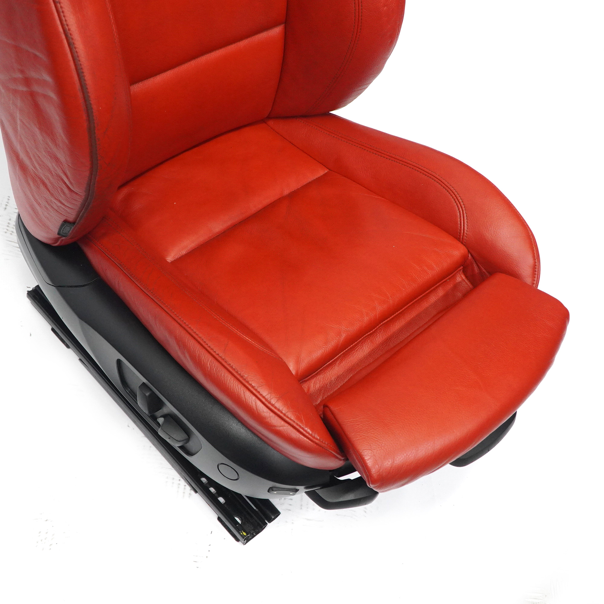 Front Seat BMW E92 M Sport Heated Right O/S Leather Dakota Korall-Red Electric