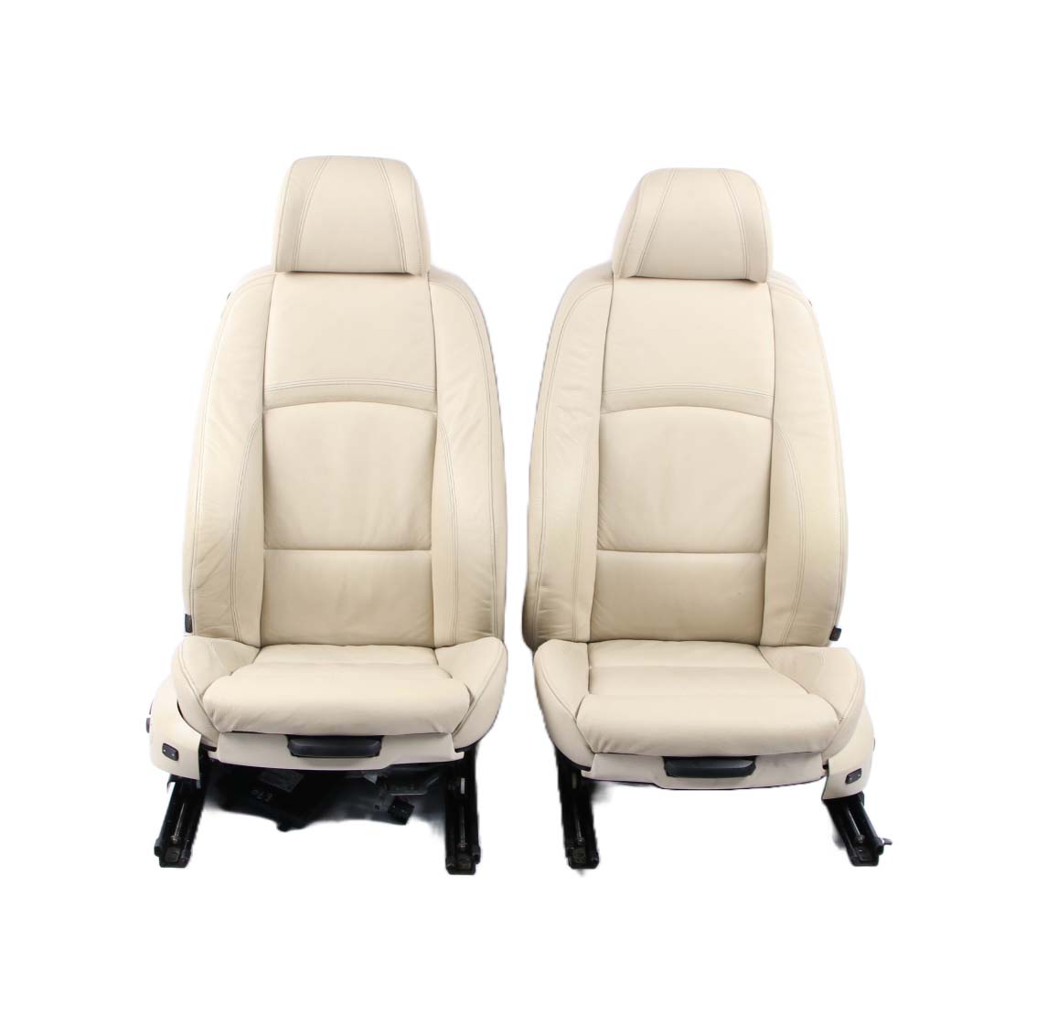 Seats M Sport BMW E92 Heated Memory Creambeige Beige Leather Interior Seat Set