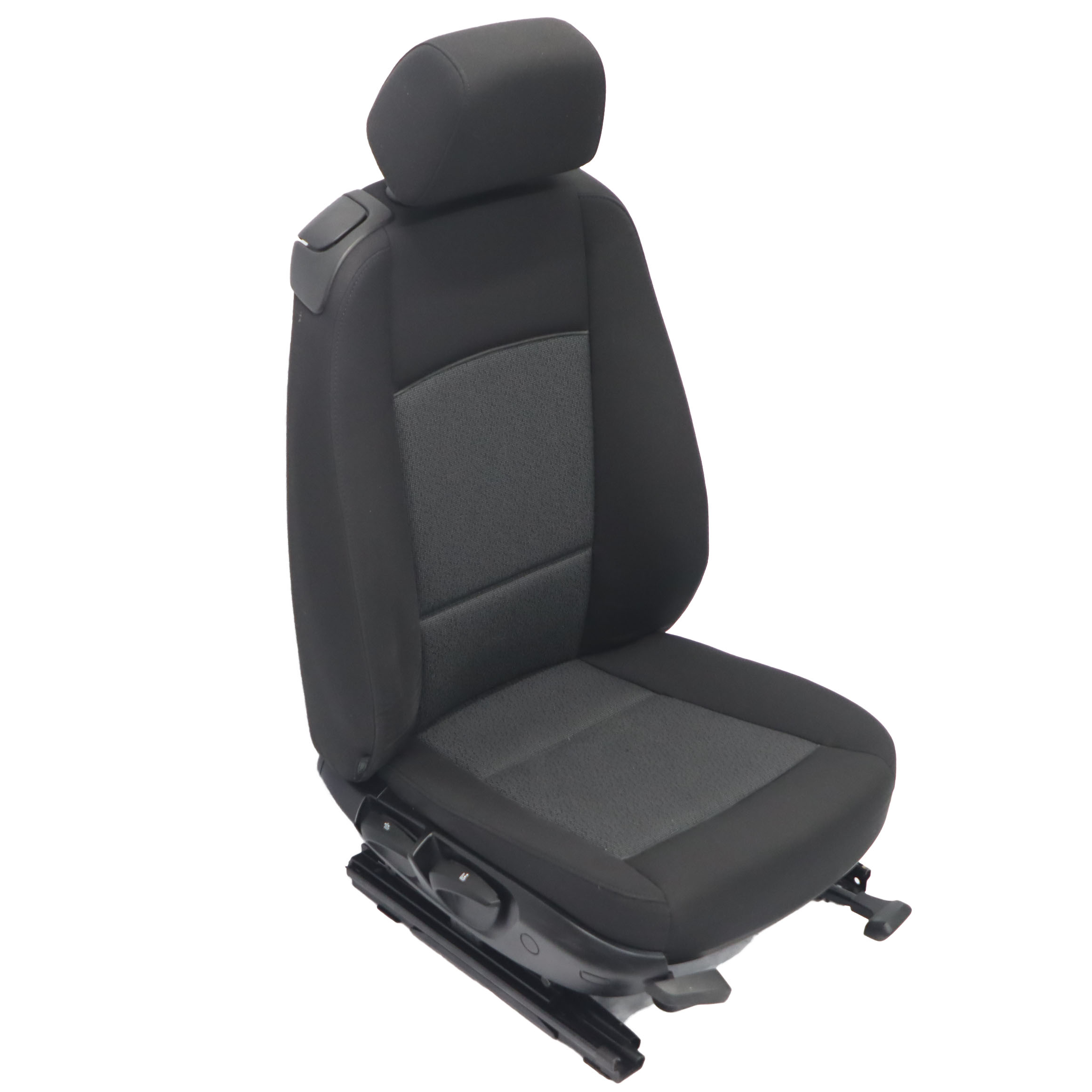 BMW E92 Coupe Front Right O/S Seat Cloth Black Anthracite Fluid Linea Interior