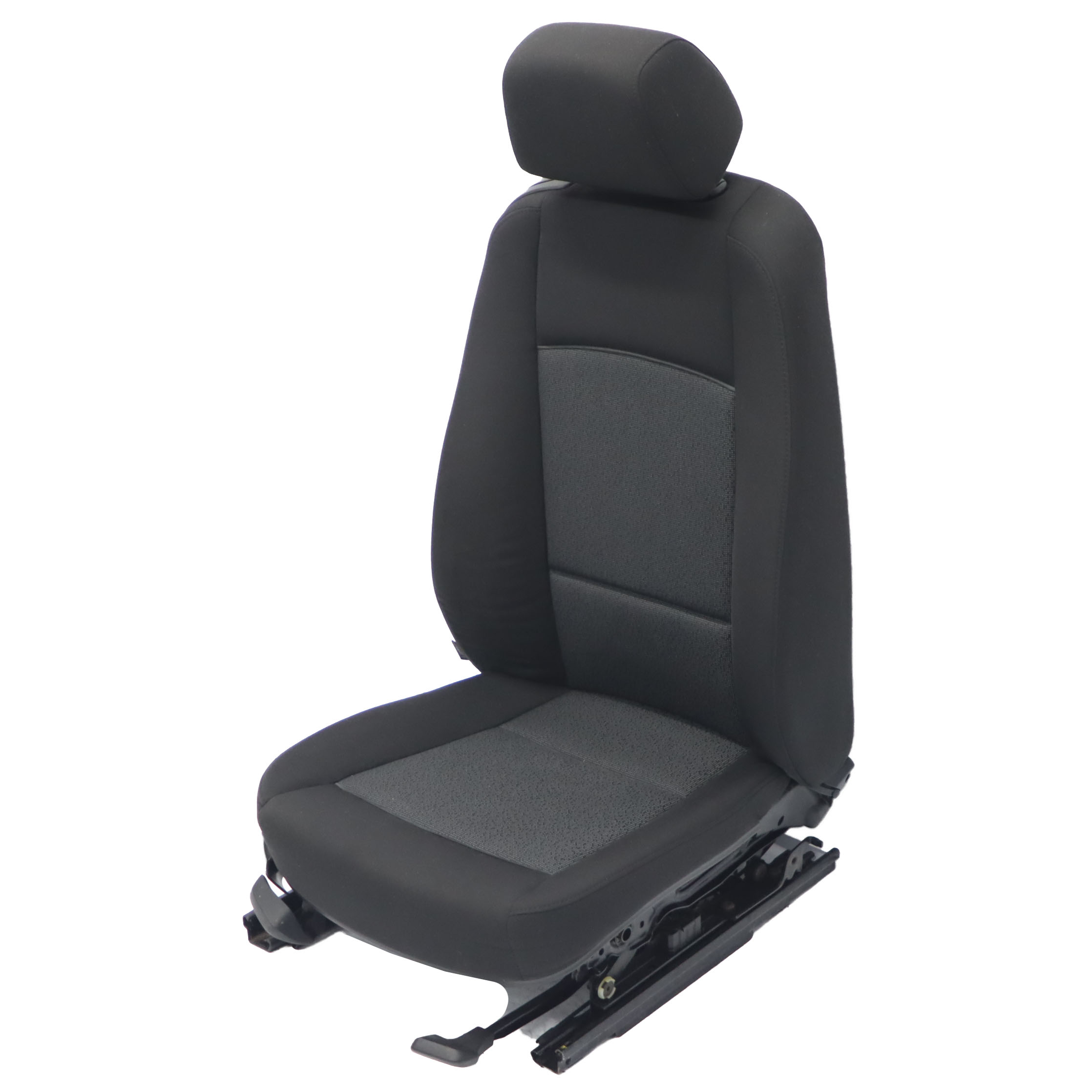 BMW E92 Coupe Front Right O/S Seat Cloth Black Anthracite Fluid Linea Interior