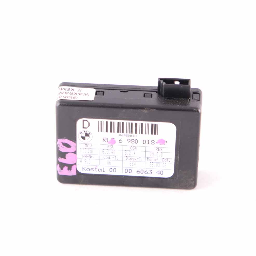 BMW E60 E61 LCI Rain Light Sensor Control Unit Module 6980018