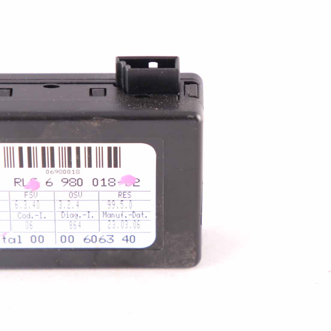 BMW E60 E61 LCI Rain Light Sensor Control Unit Module 6980018