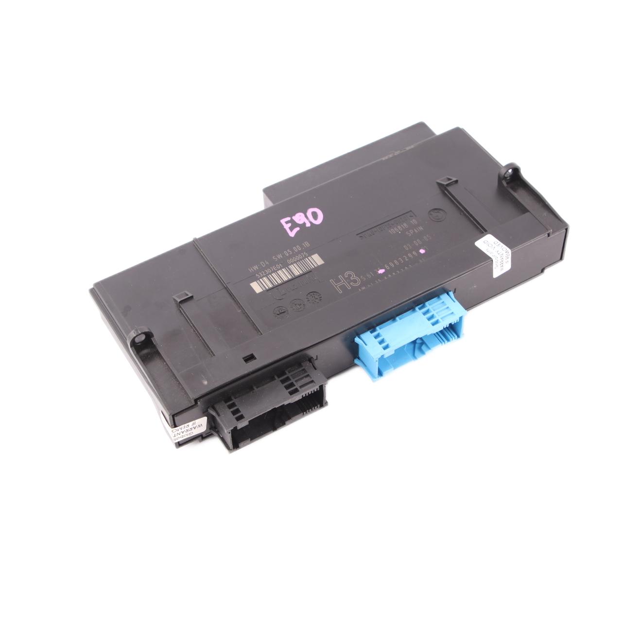 Body Control Module BMW E90 ECU Junction Box H3 PL2 JBBFE Lear 6983299