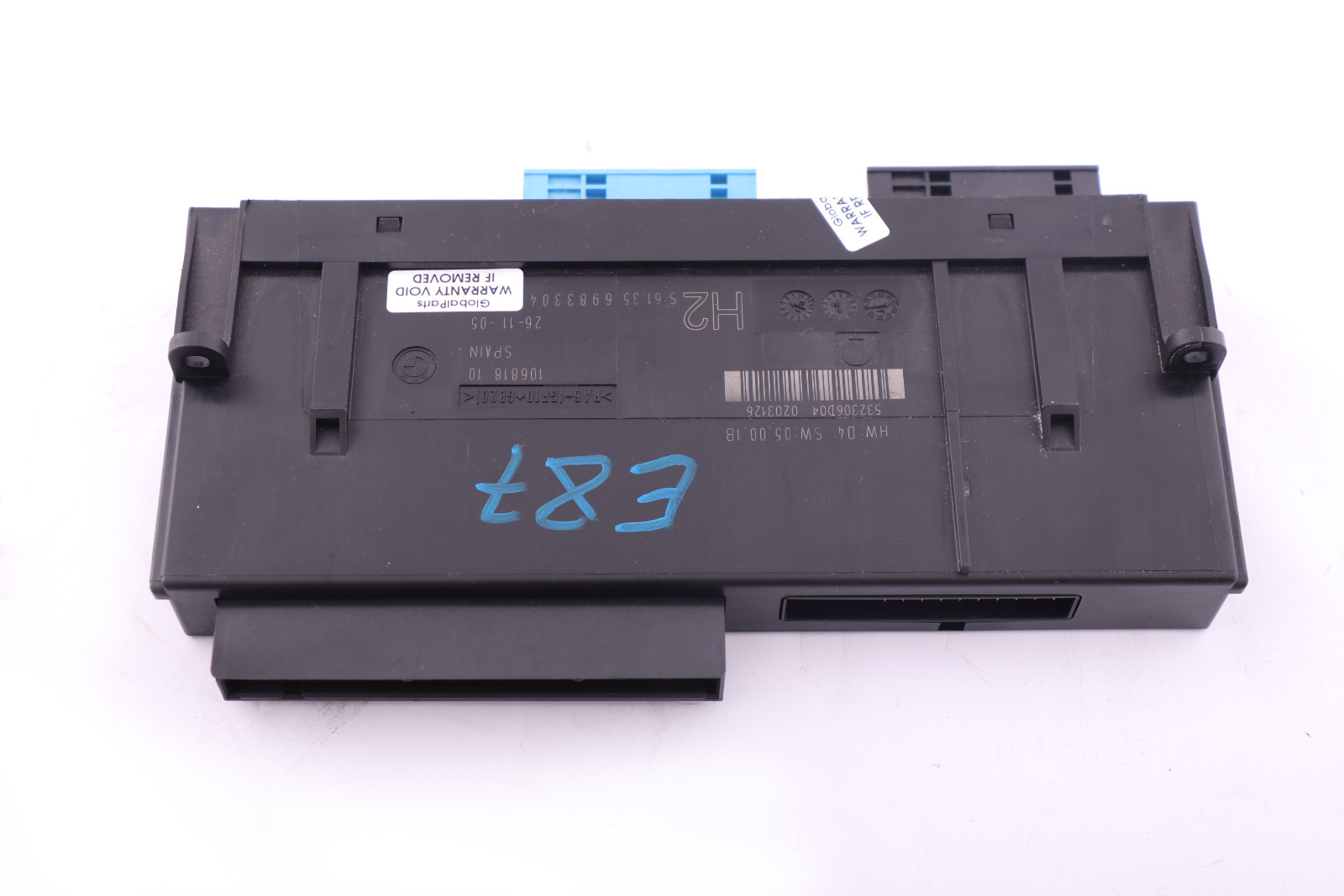 BMW E87 ECU Body Control Module Unit H2 PL2 JBBFE 6983304