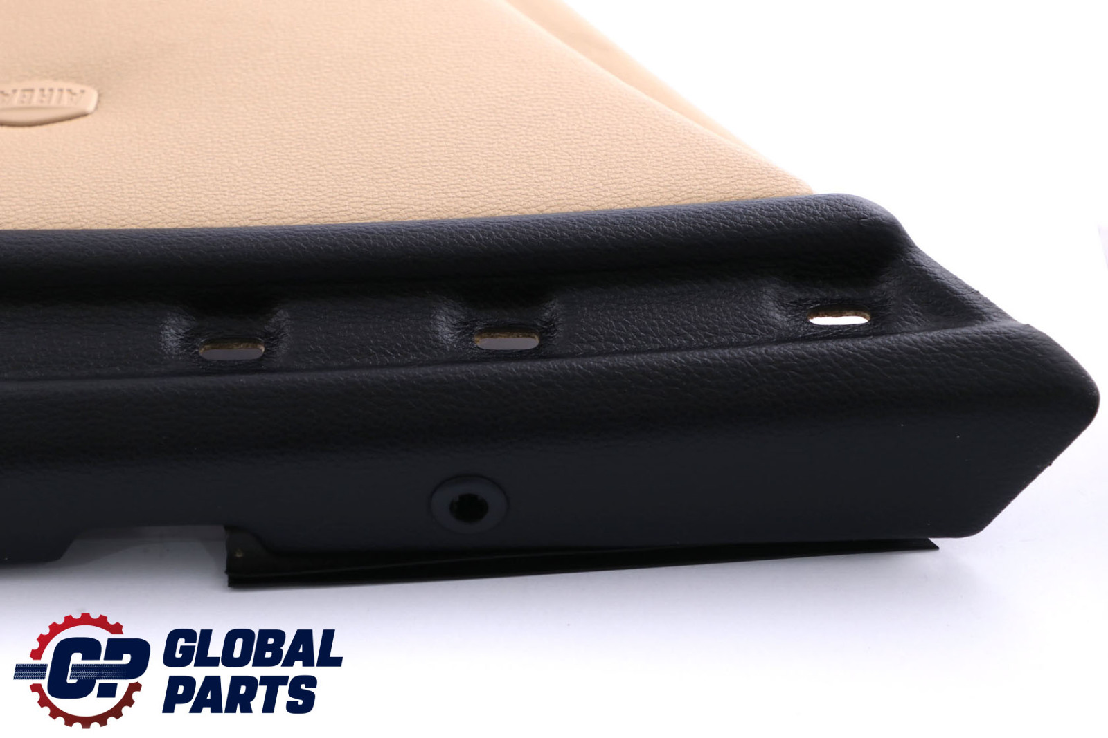 BMW 5 SERIES E60 E61 LCI Door Card Trim Panel Beige Leather Rear Left N/S