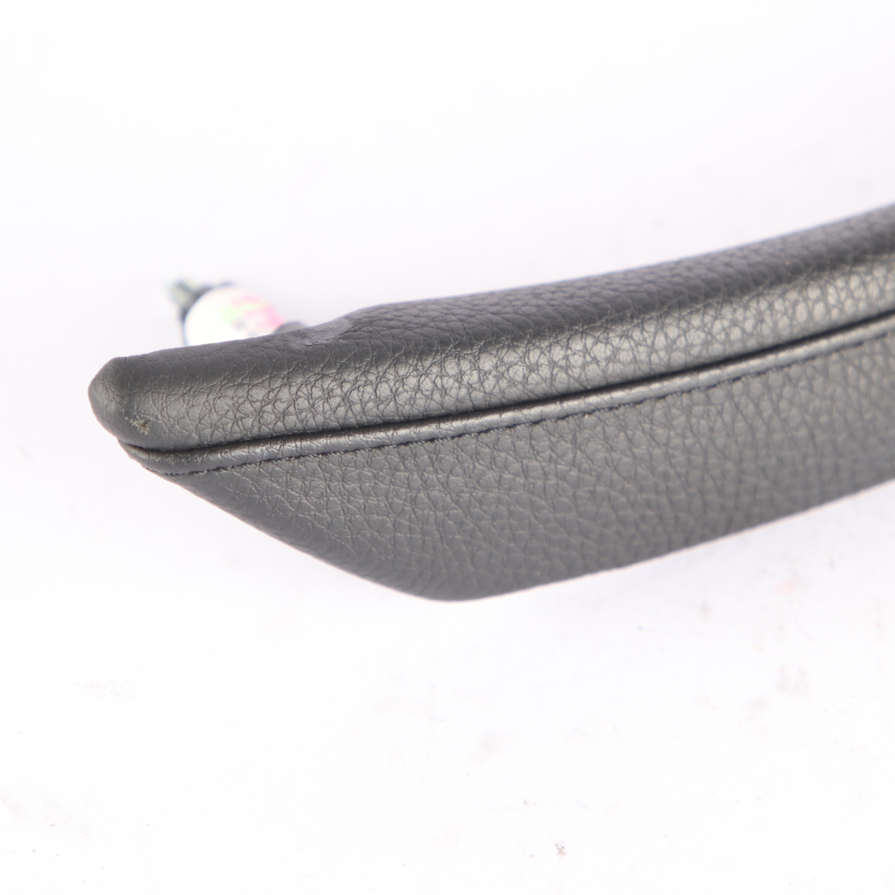 Door Card Handle BMW E60 E61 LCI Left N/S Interior Door Clasp Black Leather