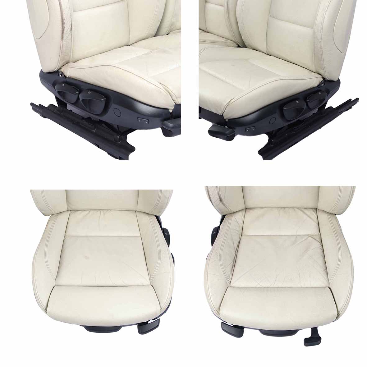 Seats BMW E90 Saloon M Sport Heated Lemon Leather Interior Front Rear Seat