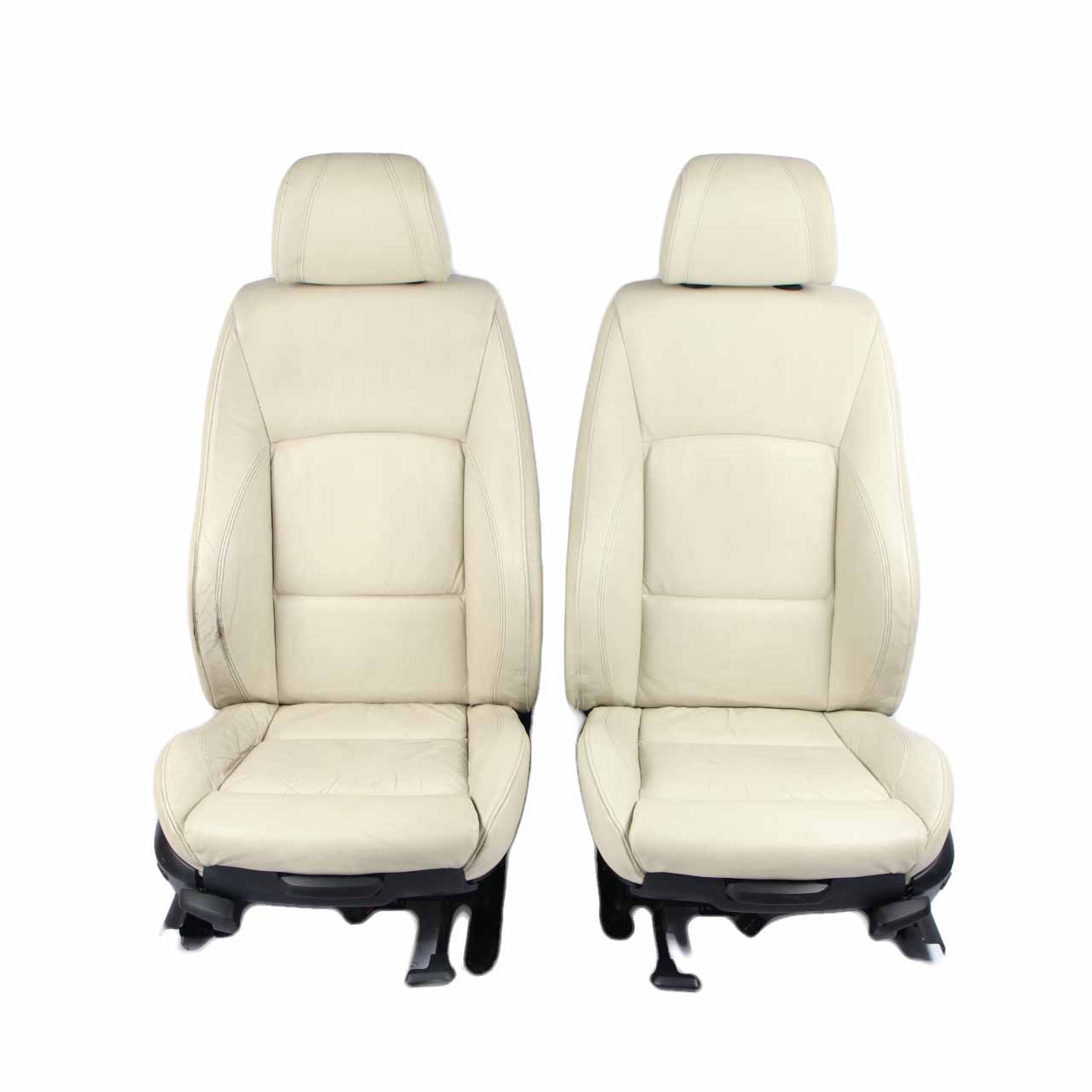 Seats BMW E90 Saloon M Sport Heated Lemon Leather Interior Front Rear Seat