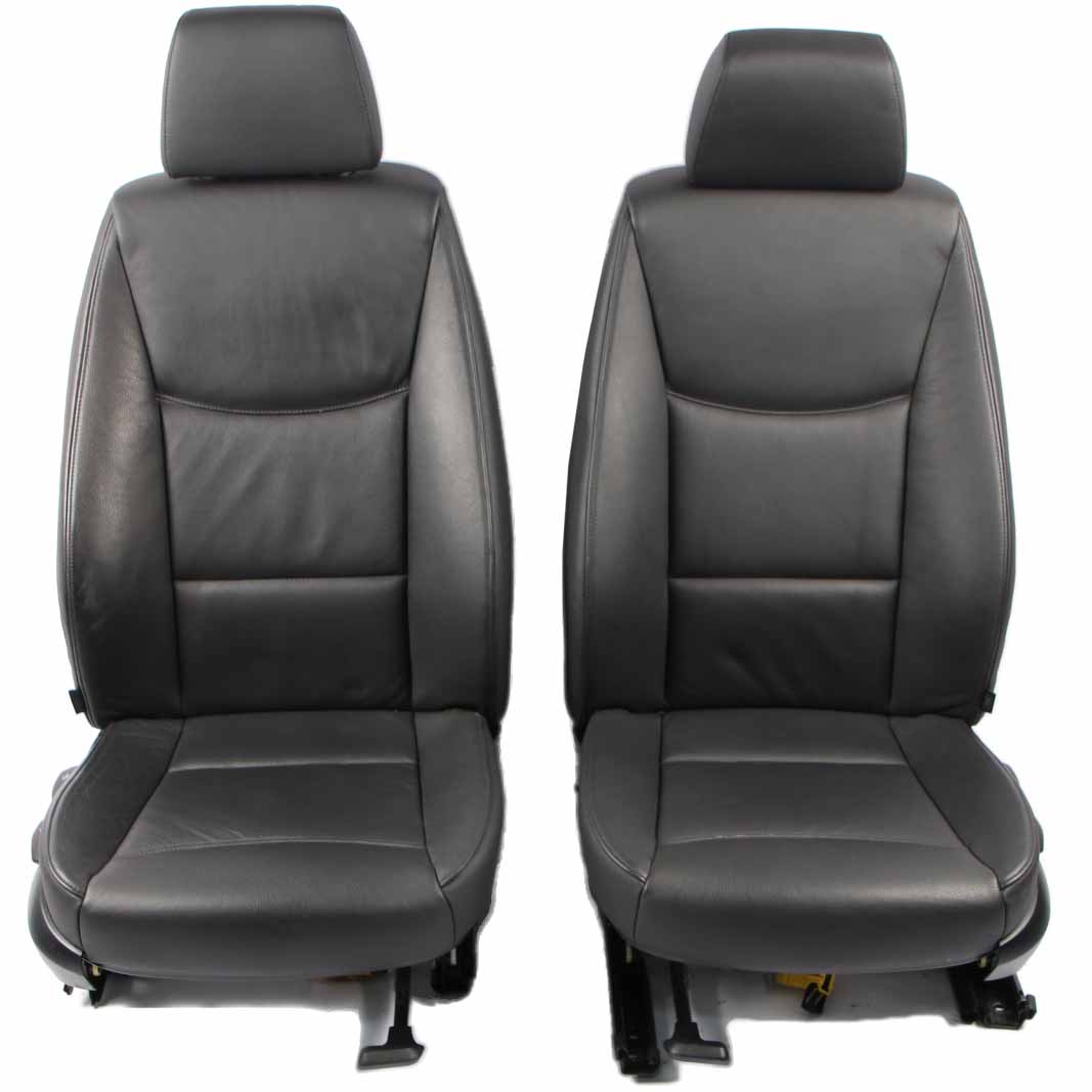 Leather Seats BMW E91 Touring Black Dakota Interior Front Rear Seat