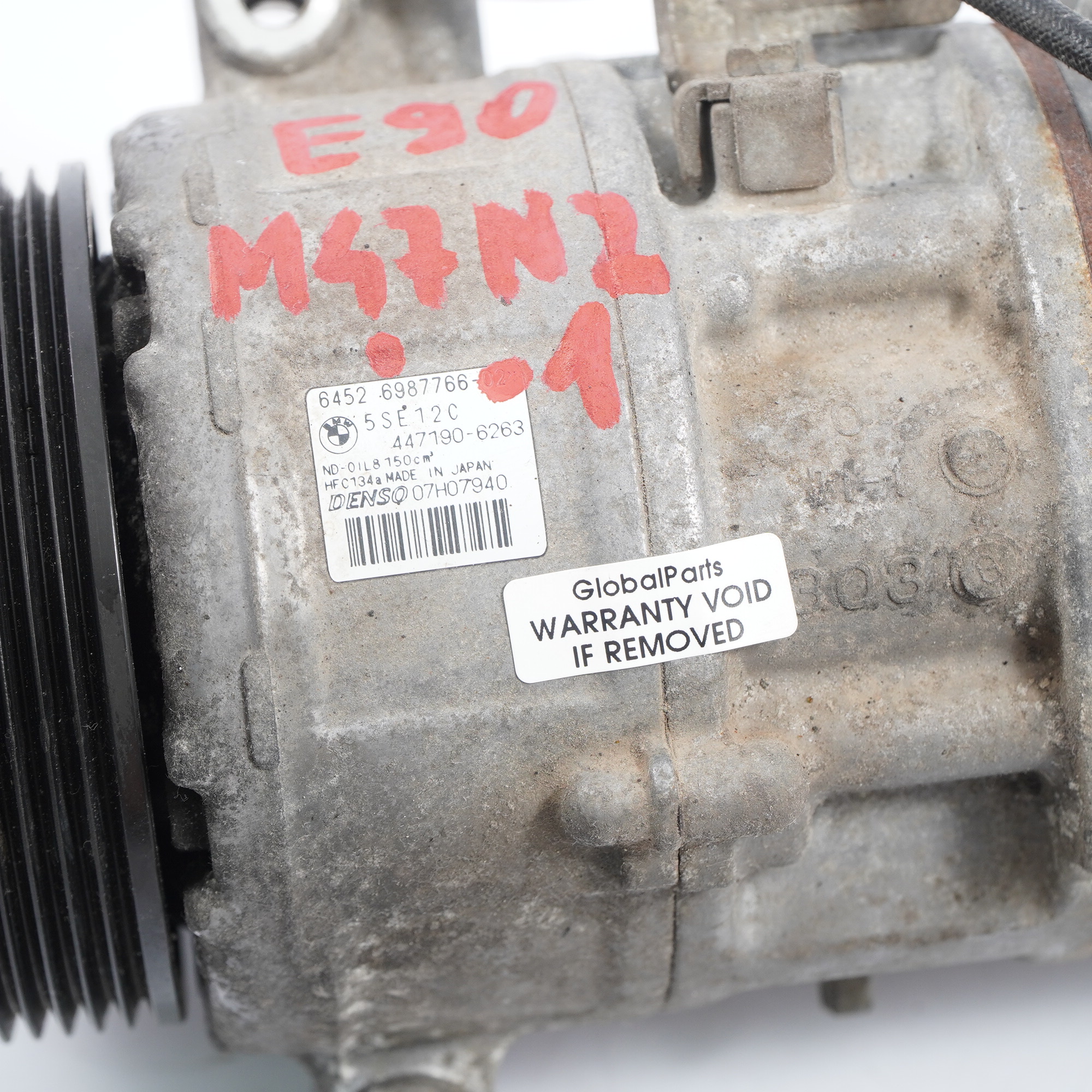 Air Conditioning Compressor BMW E87 E90 E91 Diesel M47N2 A/C Pump 6987766