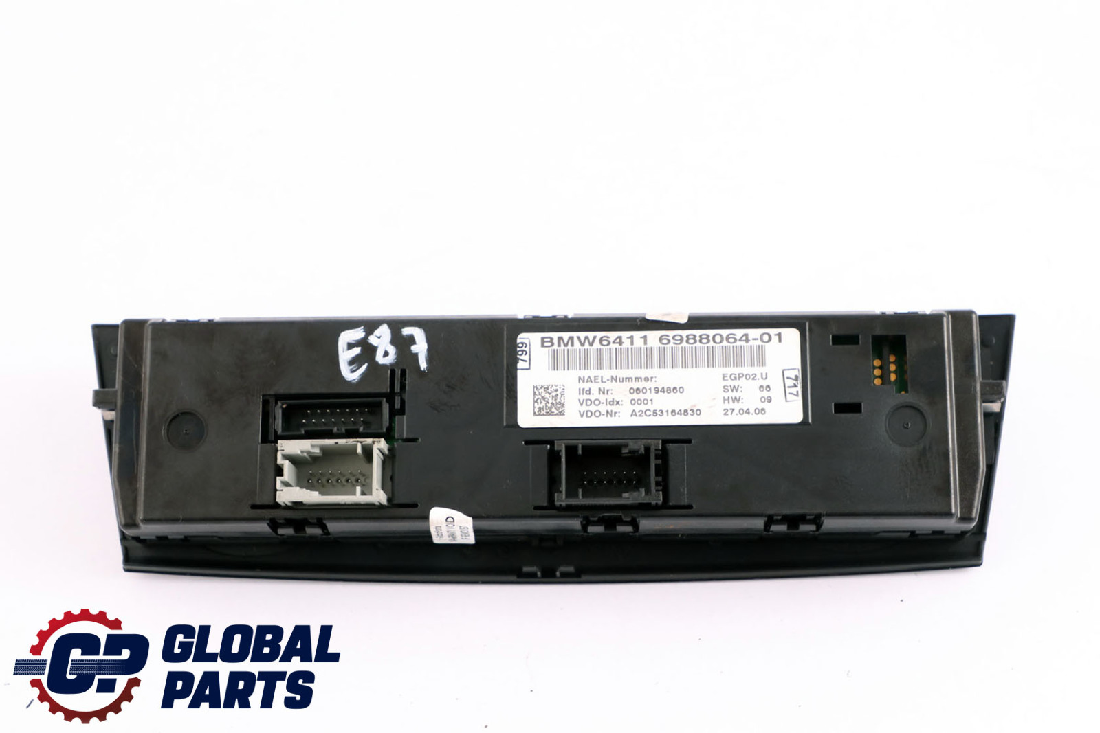 BMW 1 3 Series E81 E87 E87N E90 LCI E91 E92 E93 Air Conditioning Control 6988064