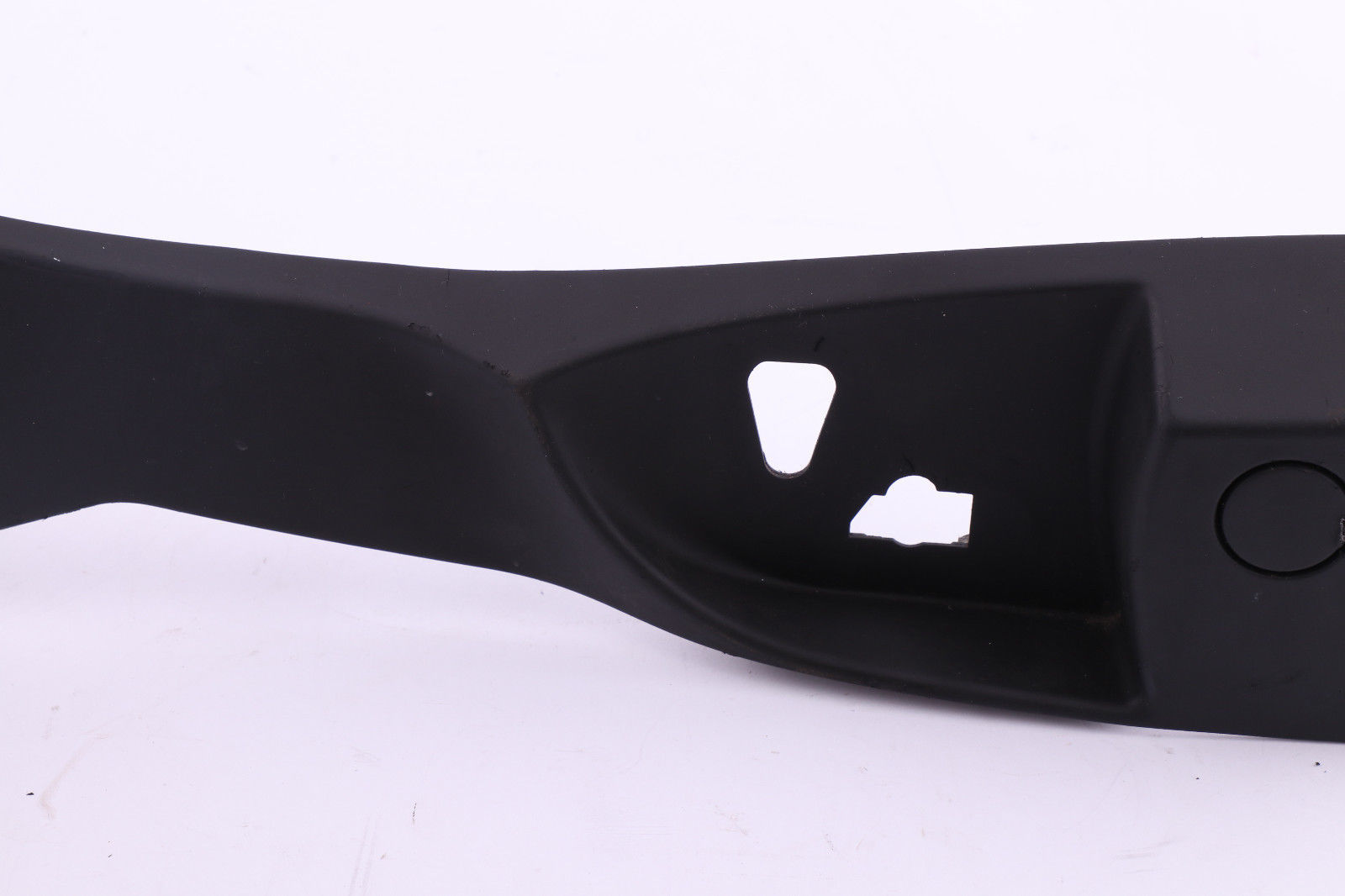 BMW 5 Series E60 E61 Front Seat Trim Covering Outer Right O/S Black