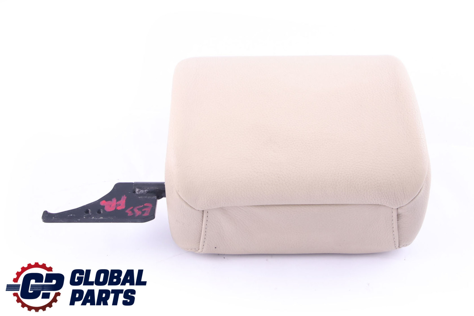 BMW E93 Convertible Front Right Seat O/S Headrest Leather Cream Beige 6989960