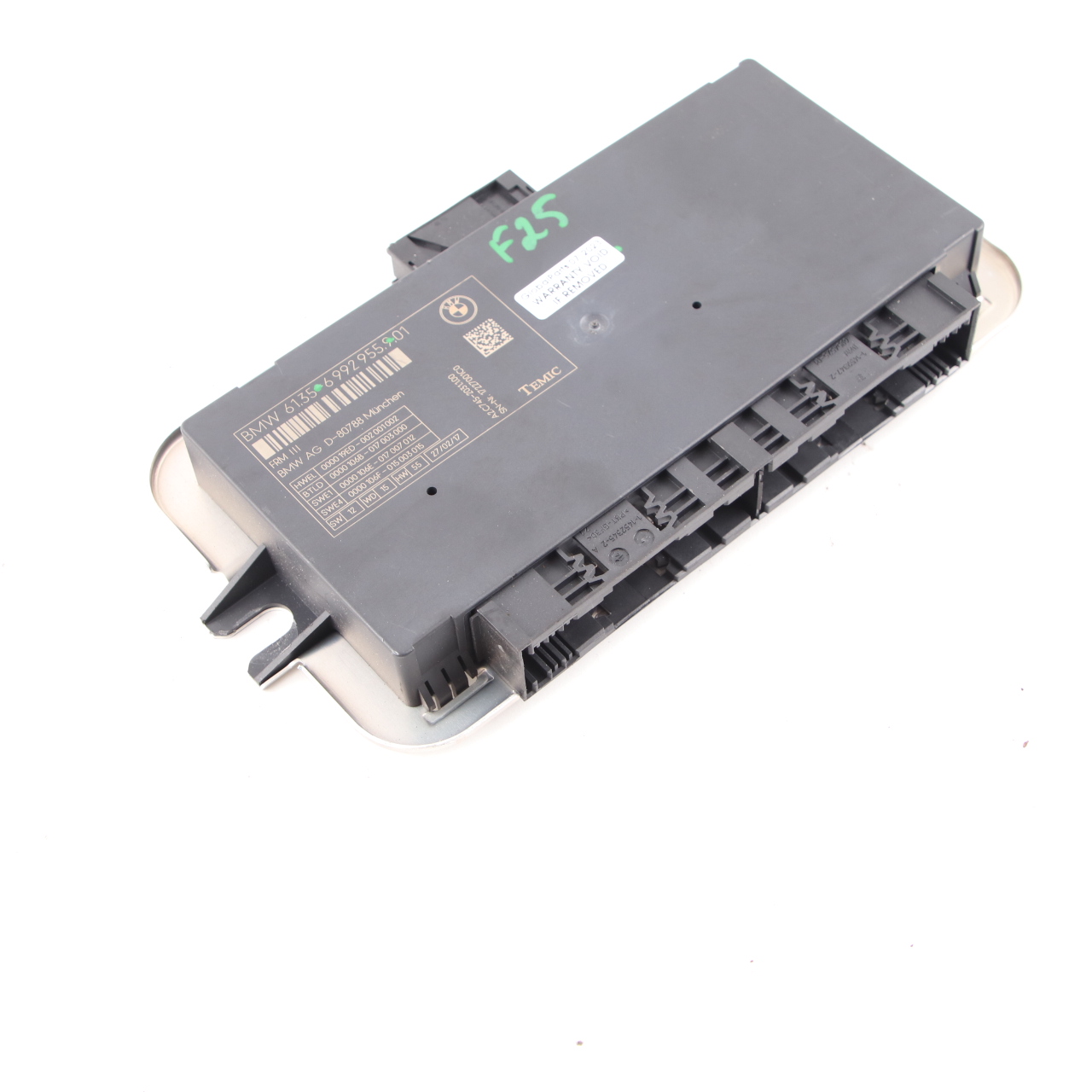 BMW F25 Footwell Light Control Module ECU Unit FRM3 TEMIC 6992955