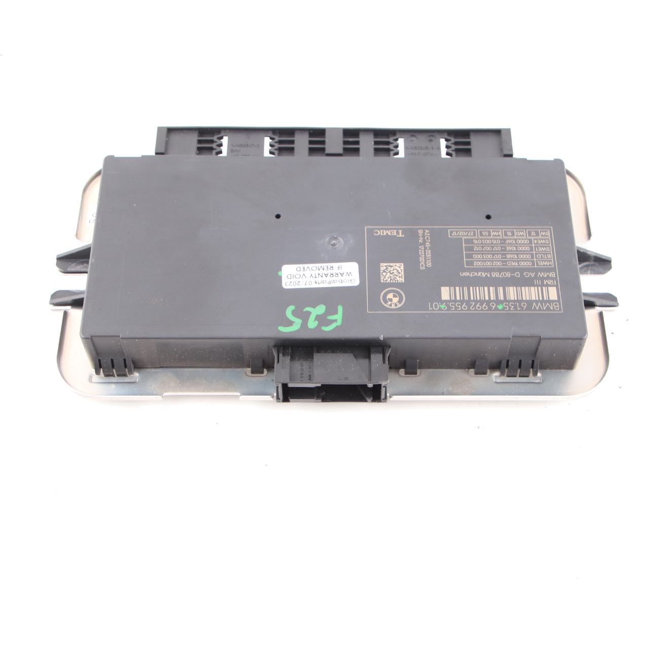 BMW F25 Footwell Light Control Module ECU Unit FRM3 TEMIC 6992955