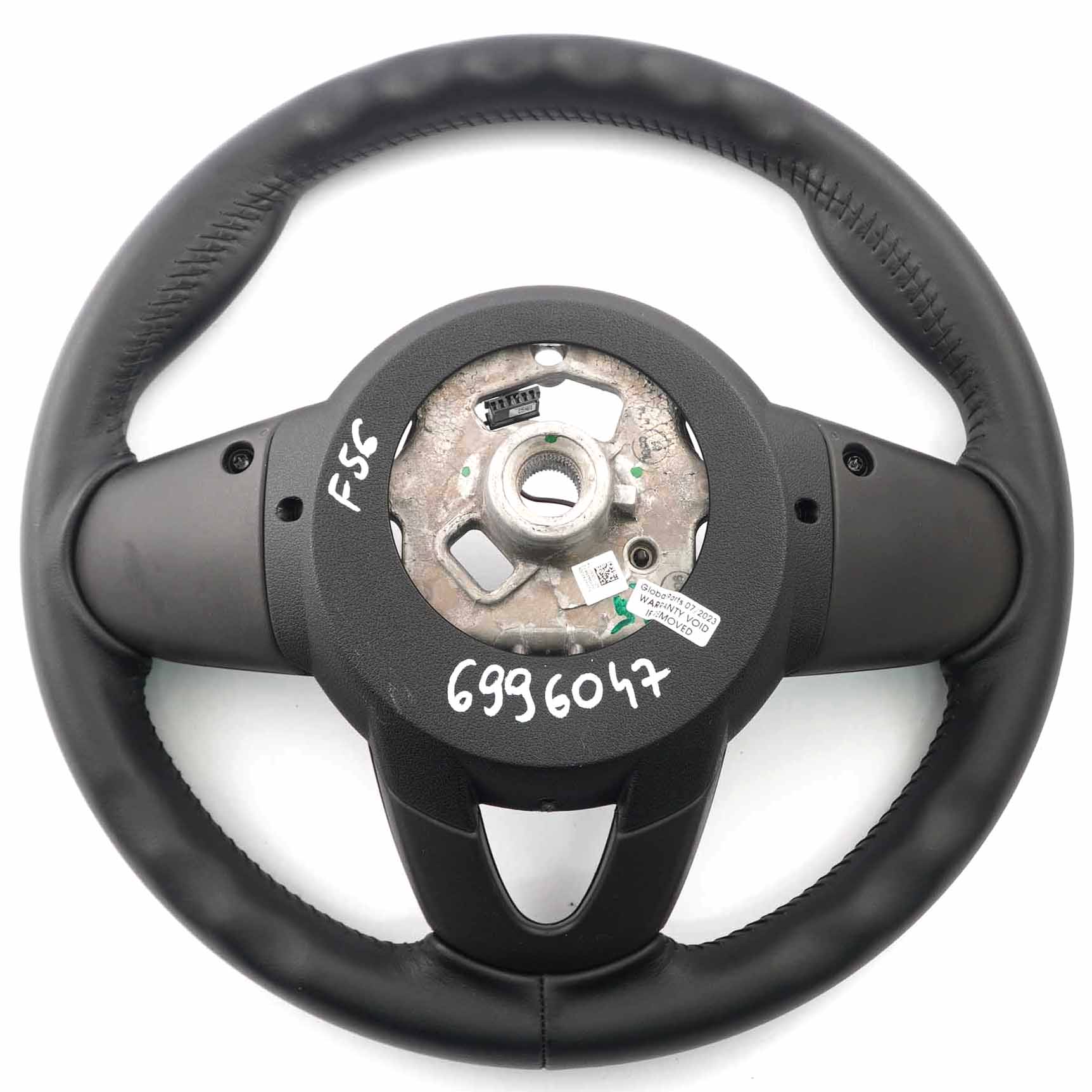 Mini Cooper F54 F55 F56 F60 Sport Leather 3 Spoke Steering Wheel Multifunction