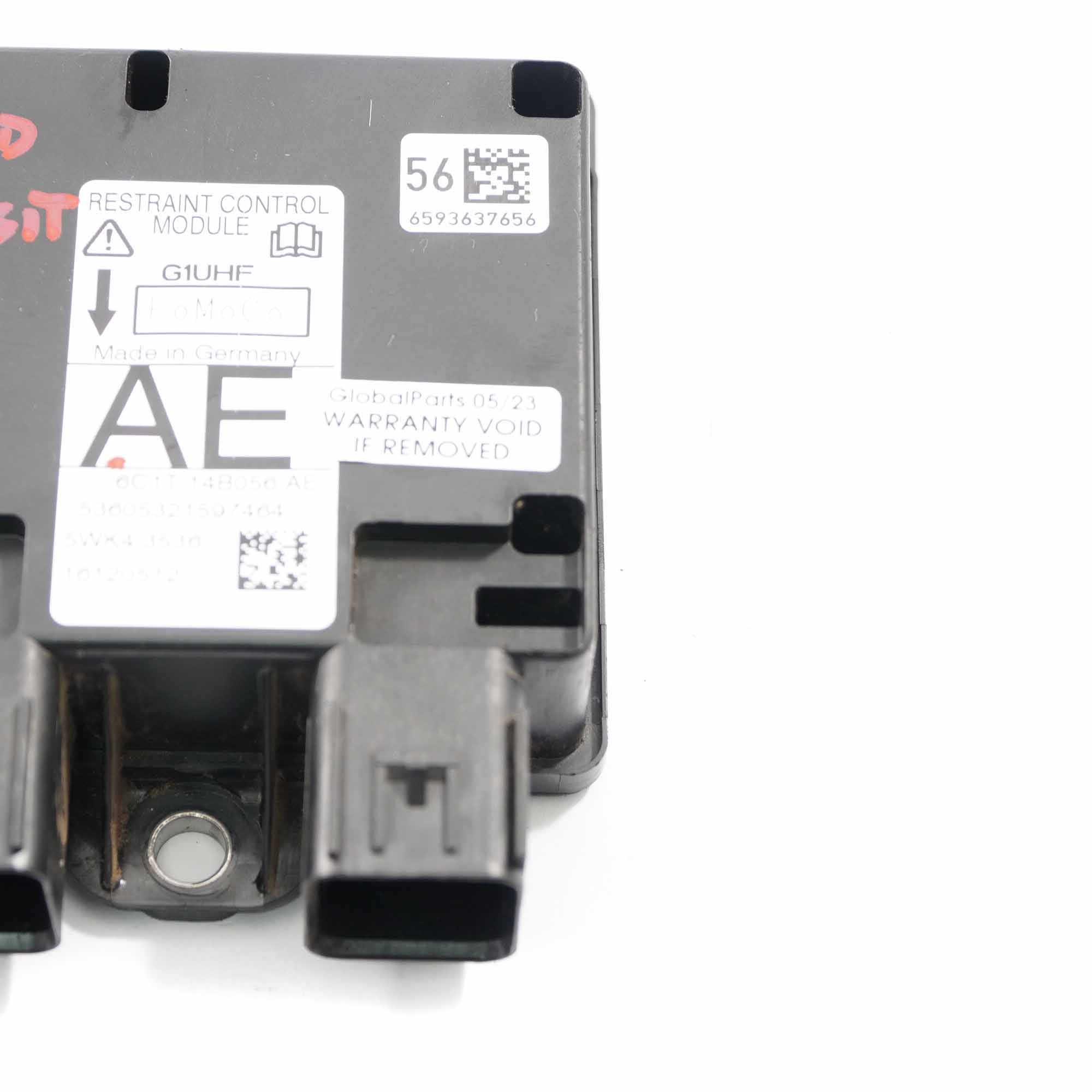 Ford Transit Airbag Module Air Bag Control Unit ECU 6C1T14B056