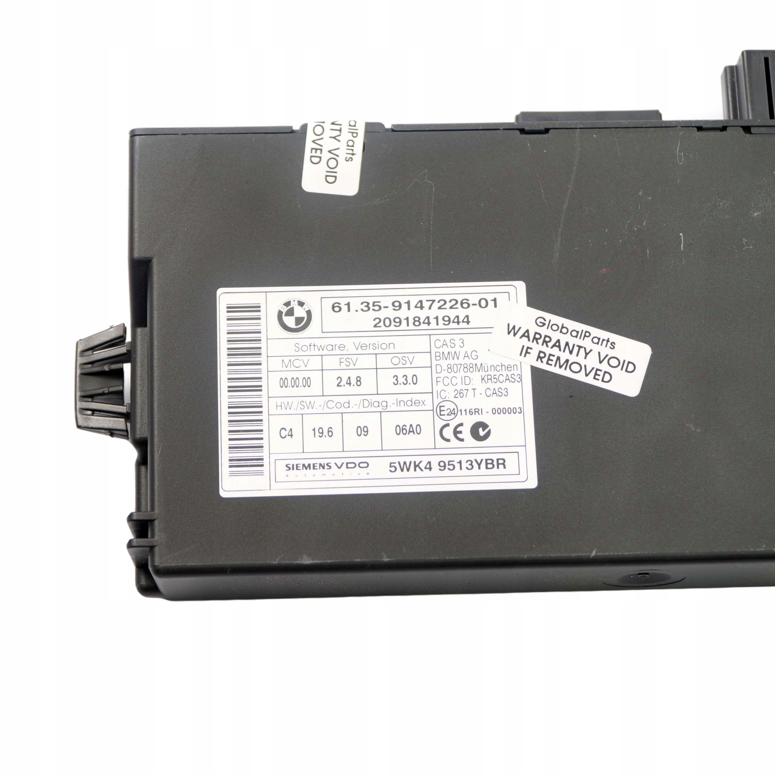 BMW E81 E87 E90 E91 LCI 118d 318d N47 Diesel ECU KIT DDE 8506375 CAS3 + 2 Keys