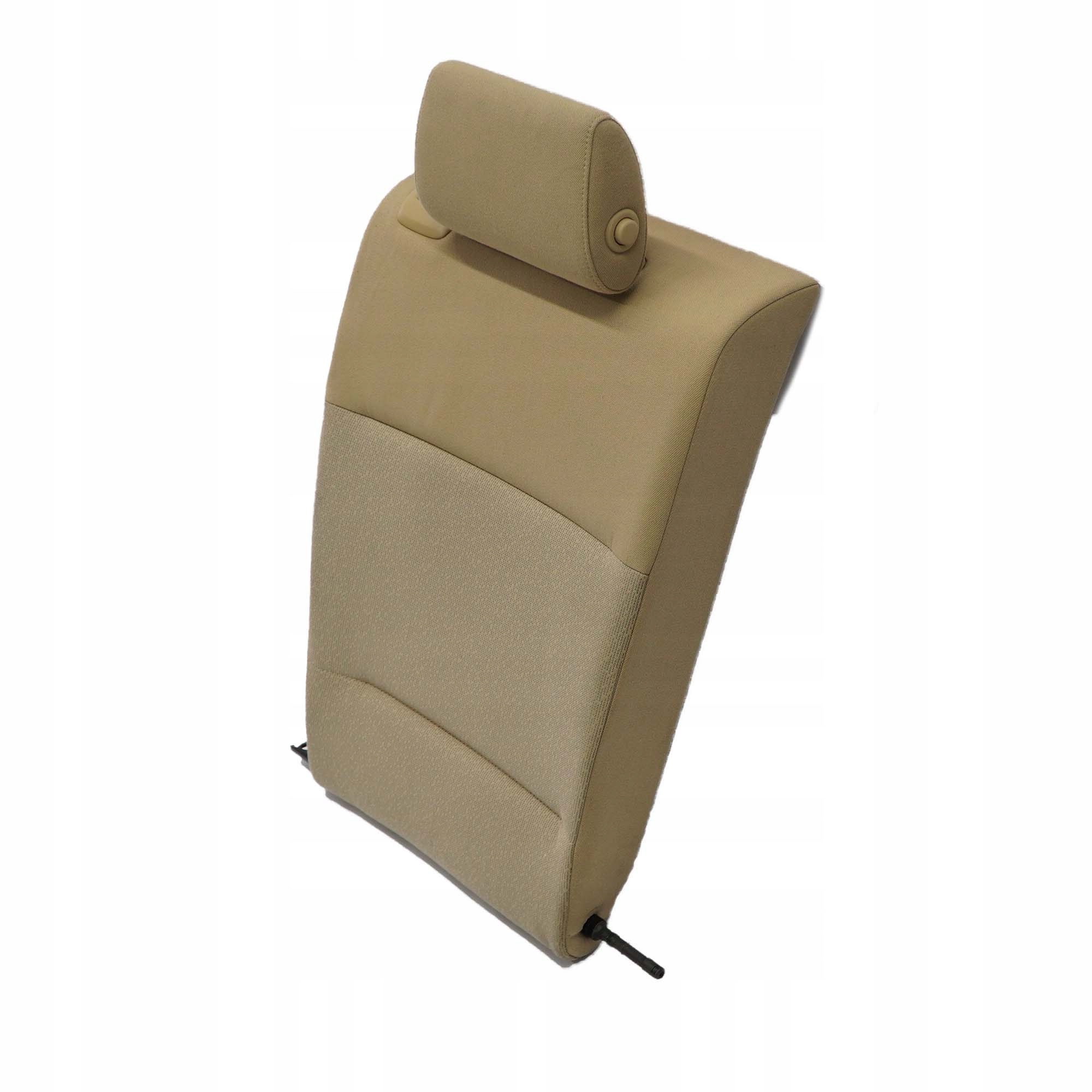 BMW 3 E91 Touring Rear Back Seat Backrest Right O/S Cloth Fluid Linea Beige