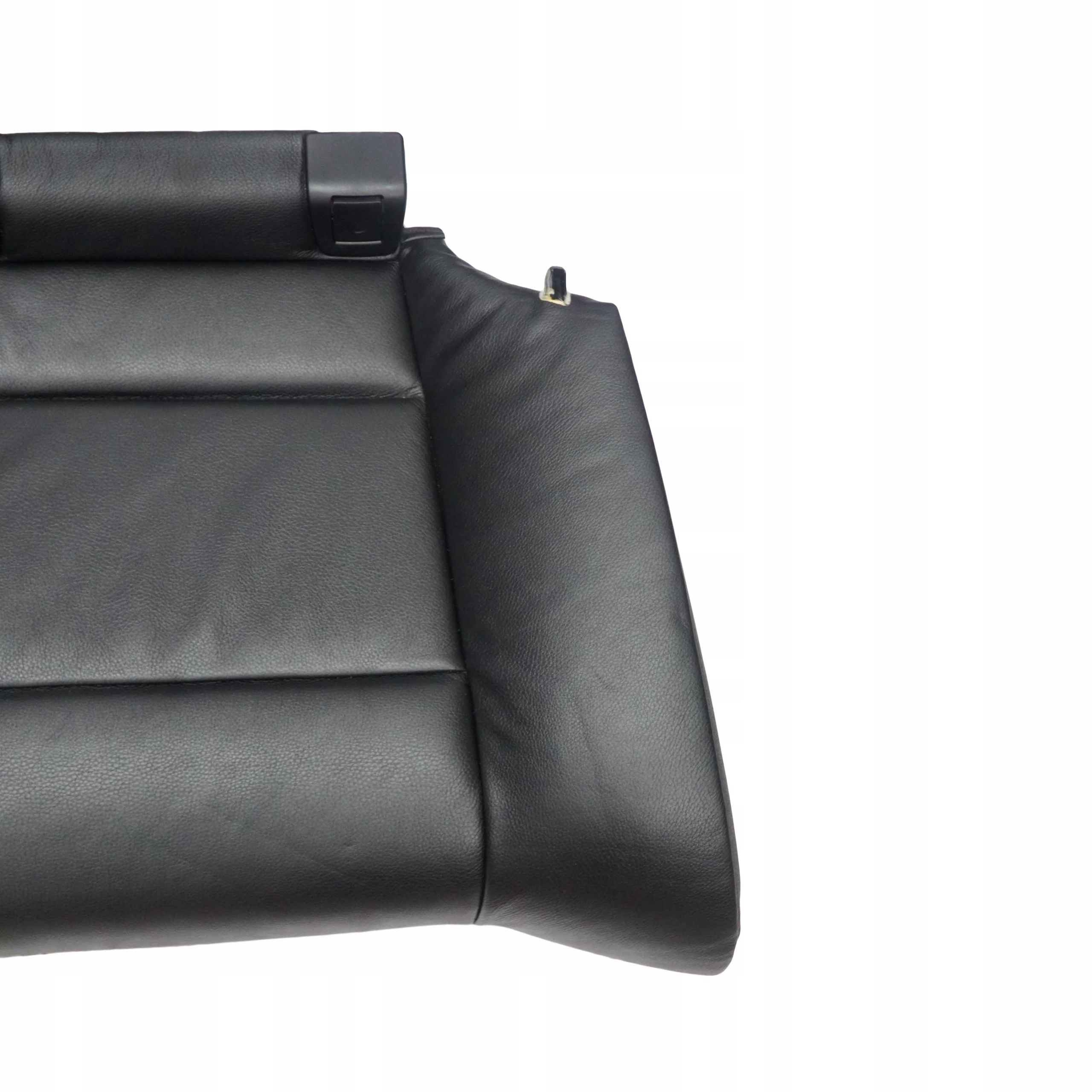 BMW 3 E93 Cabrio Convertible Rear Left Seat N/S Cover Couch Leather Black