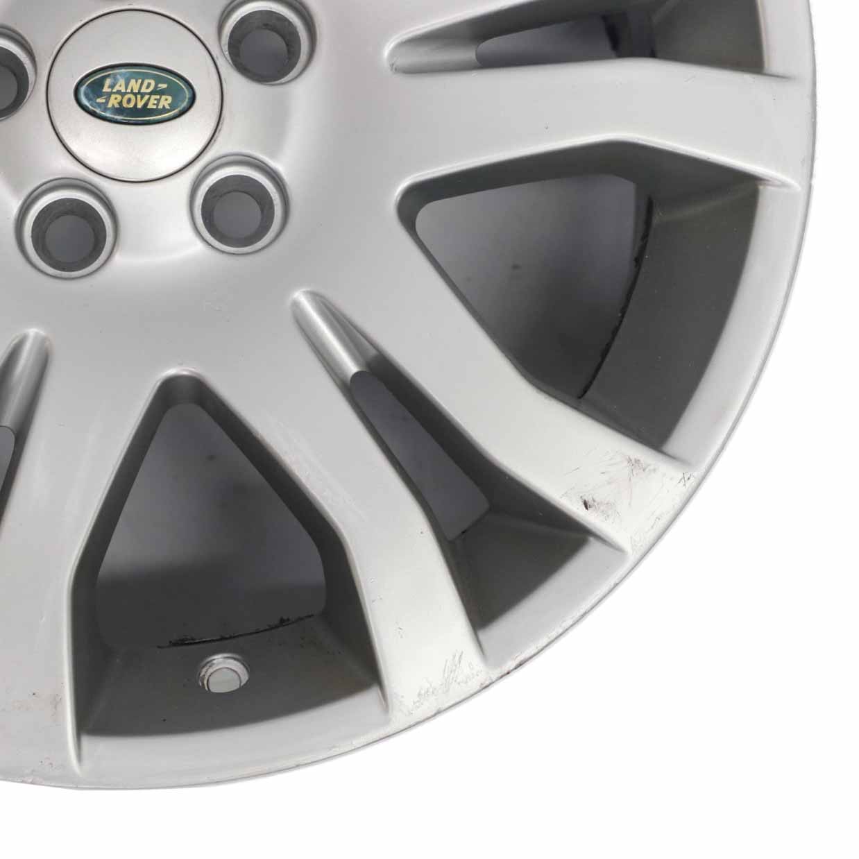 Land Rover Freelander Silver Alloy Wheel Rim 18" ET:55 8J 6H521007K