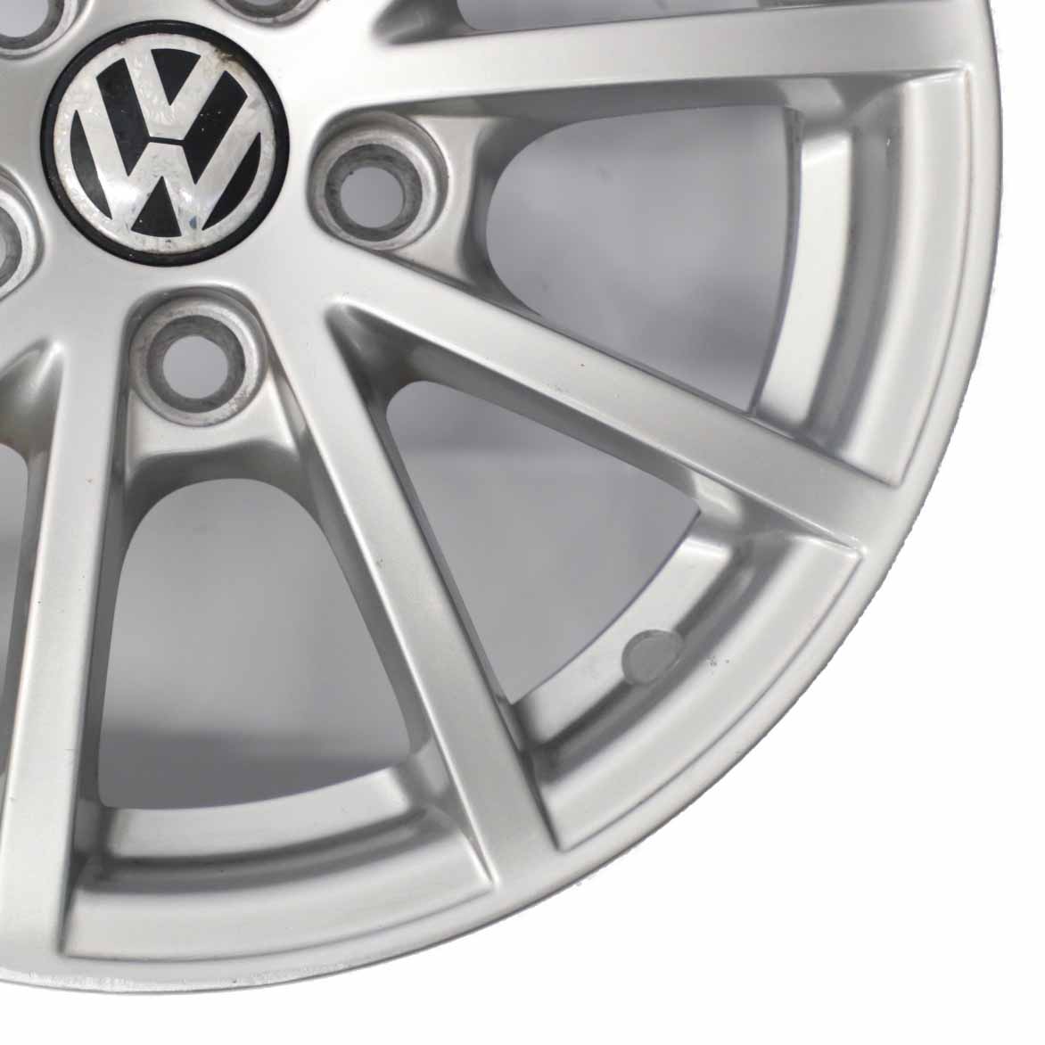 VW Volkswagen Polo 9N Silver Wheel Alloy Rim 14" ET:35 5J 6Q0601025AC